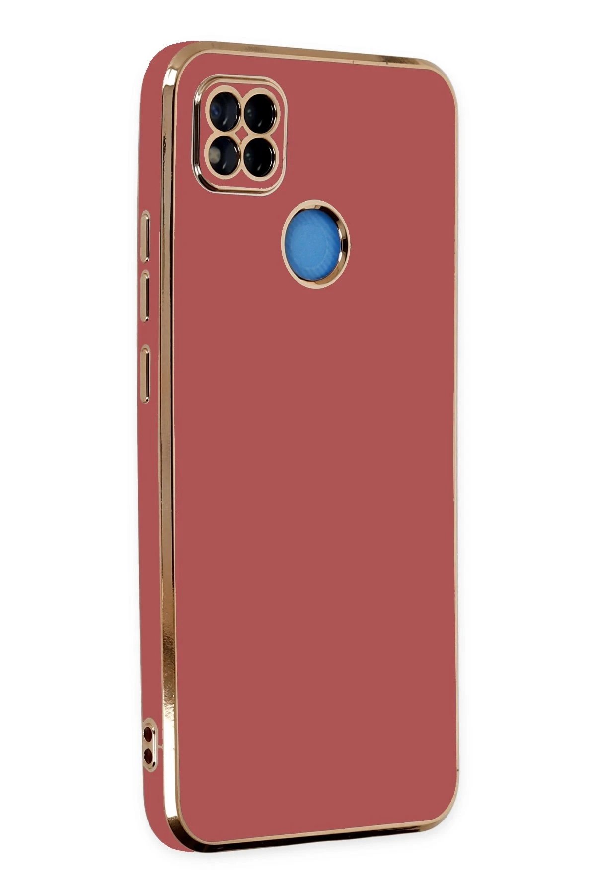 Newface Xiaomi Redmi 9C Kılıf Volet Silikon - Kırmızı