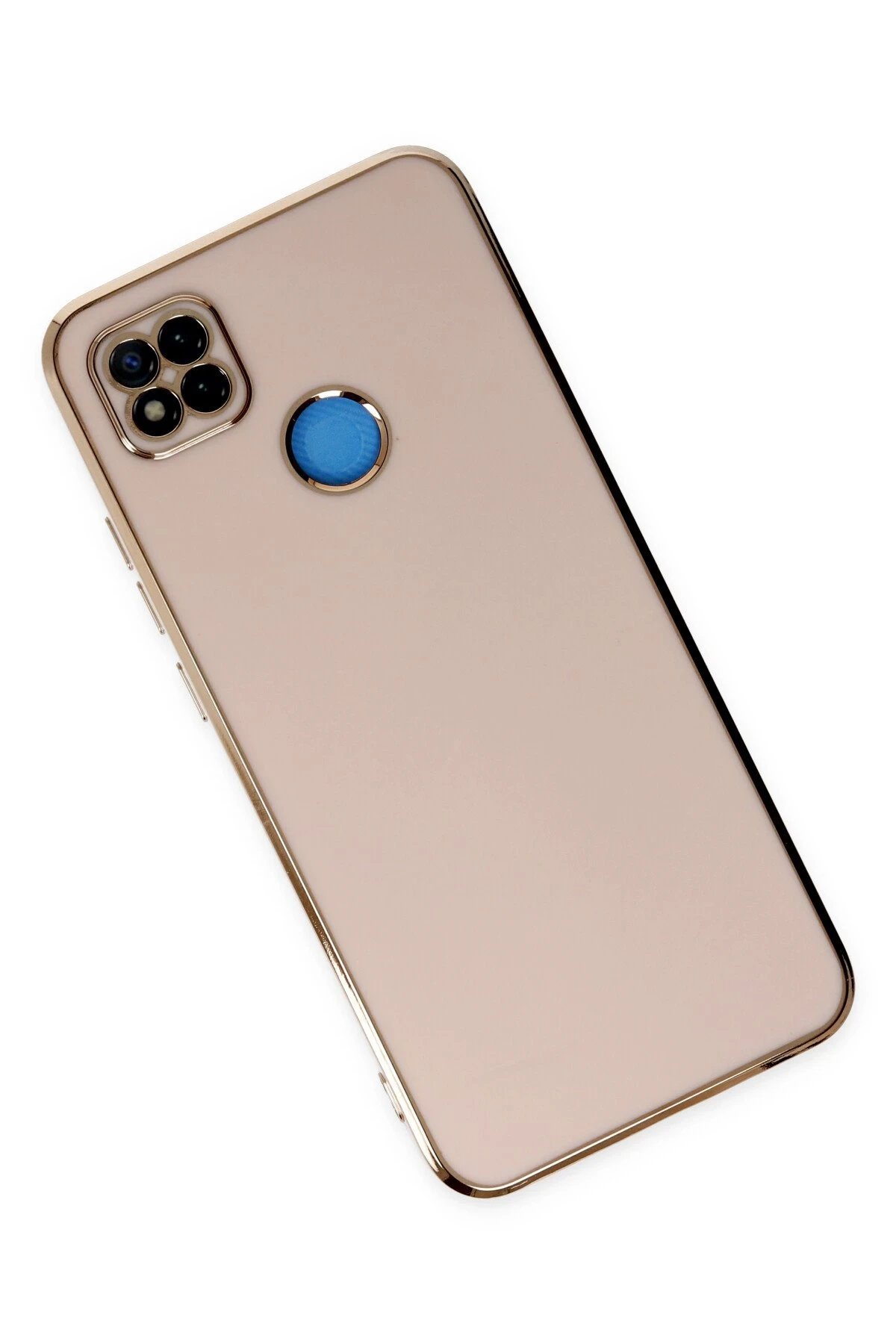 Newface Xiaomi Redmi 9C Kılıf Volet Silikon - Pembe