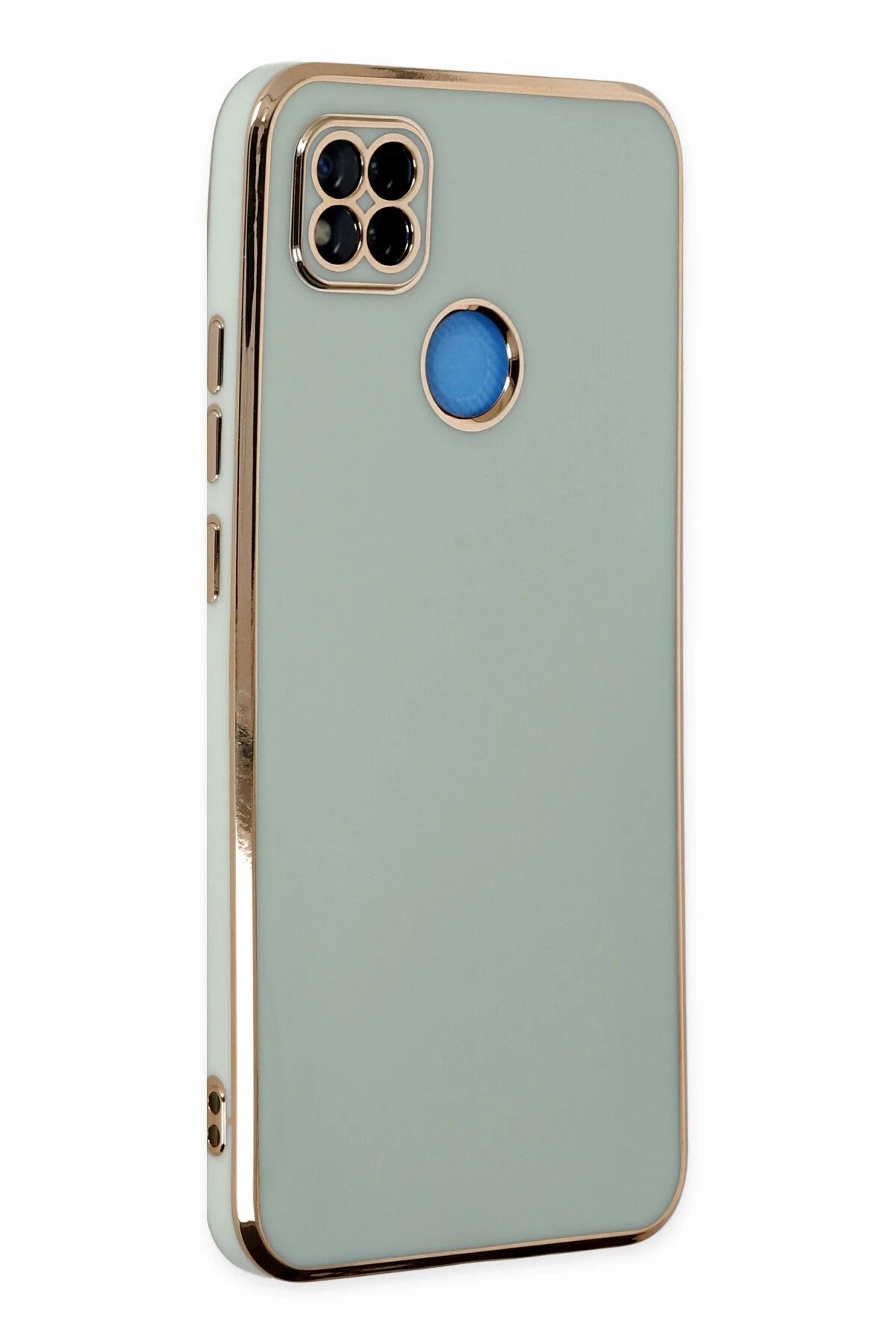 Newface Xiaomi Redmi 9C Kılıf Volet Silikon - Açık Yeşil