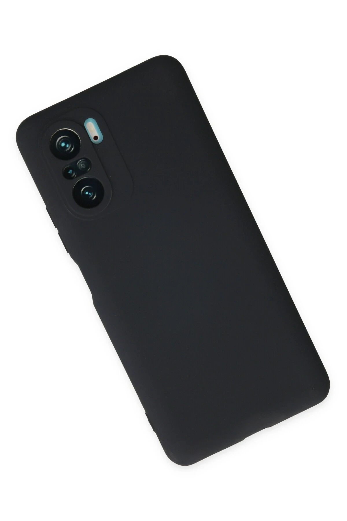 Newface Xiaomi Poco F3 Kılıf Nano içi Kadife Silikon - Lacivert