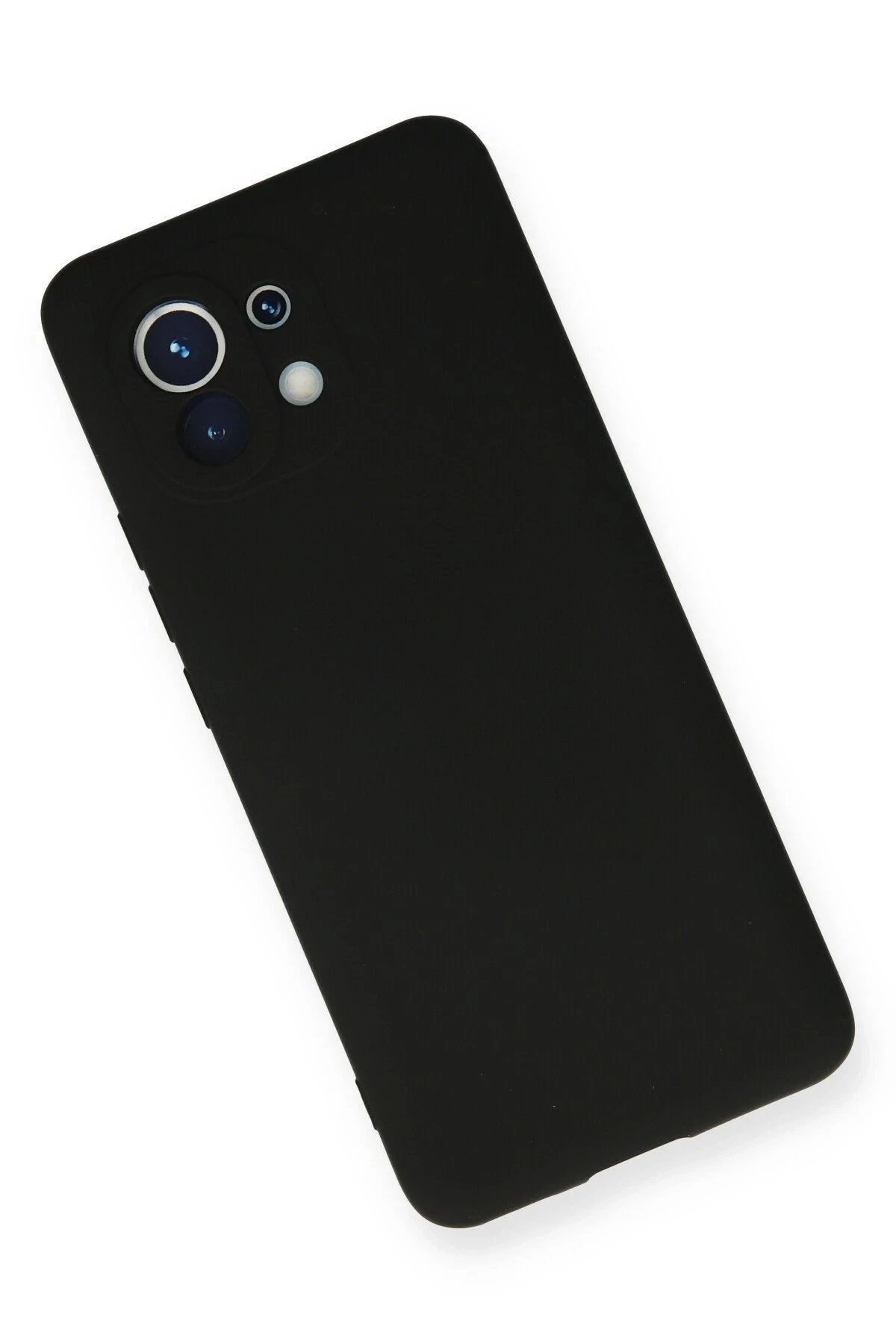 Newface Xiaomi Mi 11 Kılıf Nano içi Kadife Silikon - Siyah