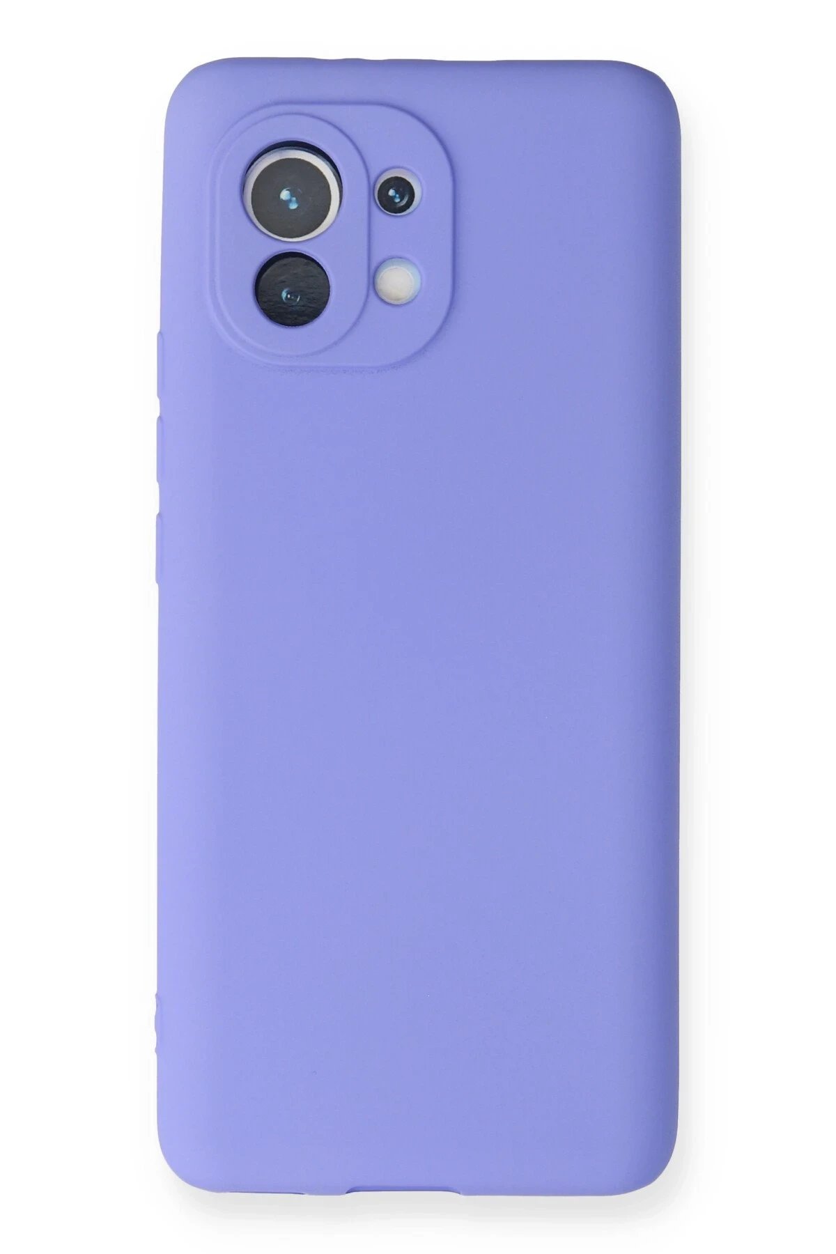 Newface Xiaomi Mi 11 Kılıf First Silikon - Lila