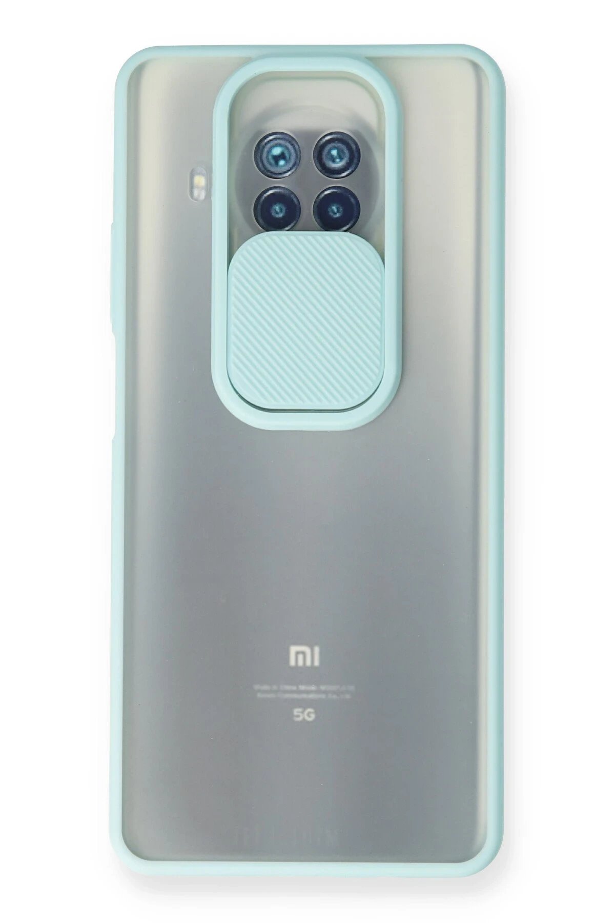 Newface Xiaomi Mi 10T Lite Kılıf Palm Buzlu Kamera Sürgülü Silikon uaz