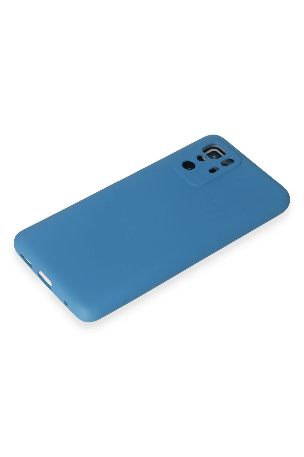 Newface Xiaomi Poco X3 GT Kılıf Nano içi Kadife Silikon - Mavi