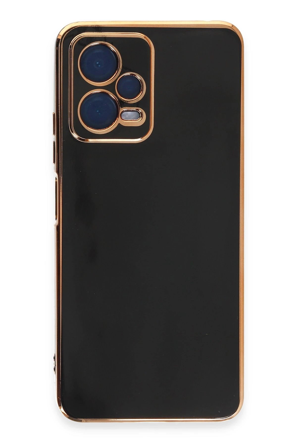 Newface Xiaomi Redmi Note 12 Pro 5G Kılıf Volet Silikon - Siyah