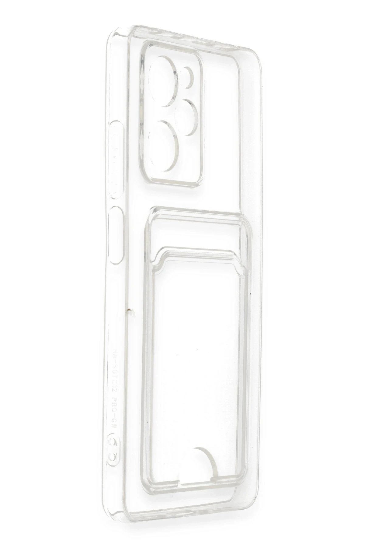 Newface Xiaomi Poco X5 Pro 5G Kılıf Kart Şeffaf Silikon - Şeffaf