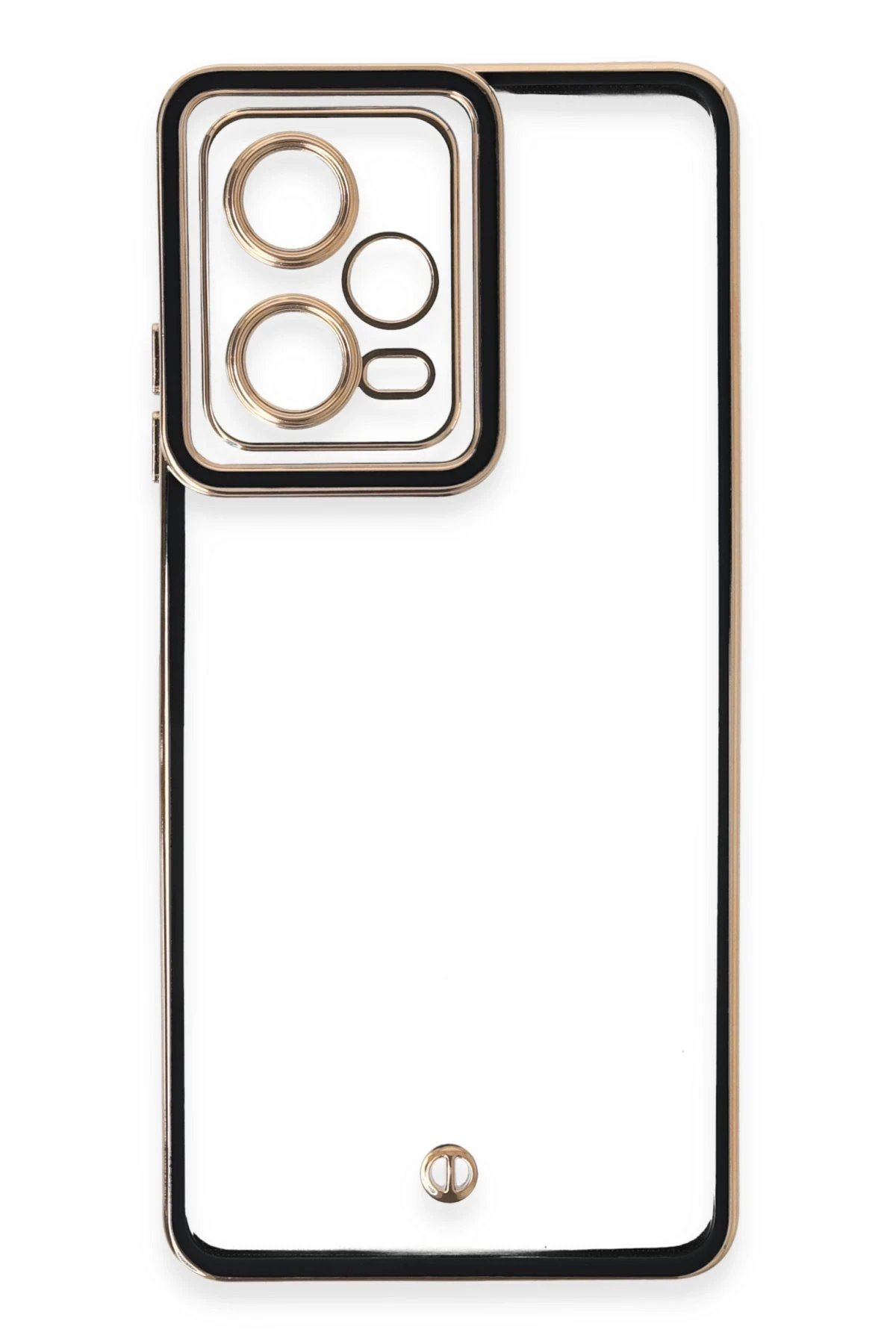 Newface Xiaomi Redmi Note 12 5G Kılıf Liva Lens Silikon - Siyah