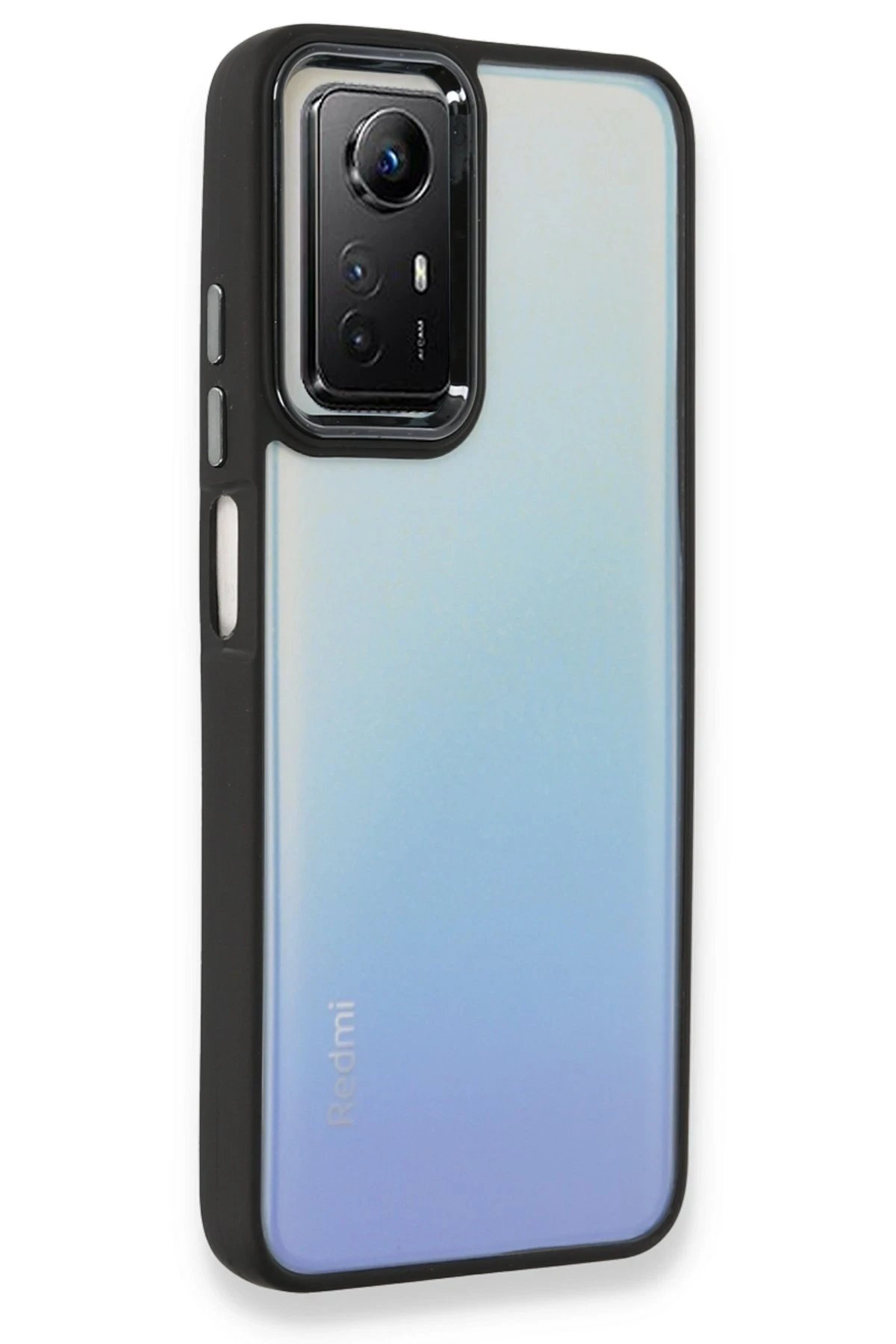 Newface Xiaomi Redmi Note 12S Kılıf Dora Kapak - Siyah