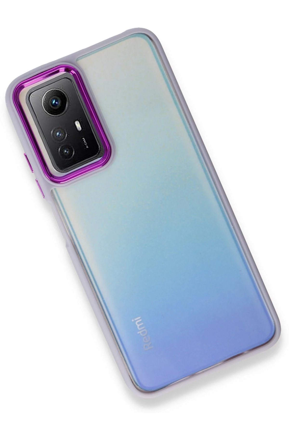 Newface Xiaomi Redmi Note 12S Kılıf Dora Kapak - Lila