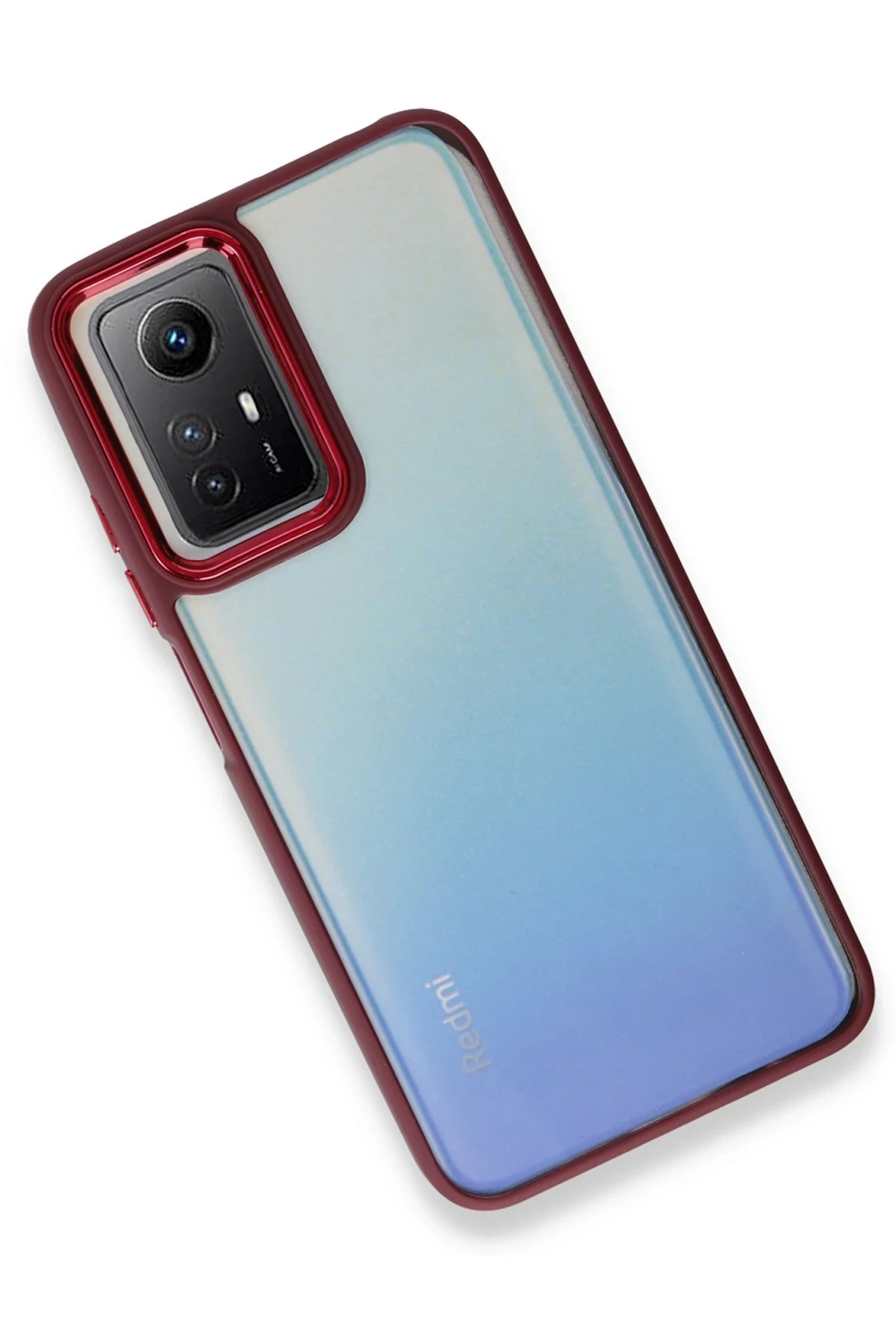 Newface Xiaomi Redmi Note 12S Kılıf Dora Kapak - Kırmızı