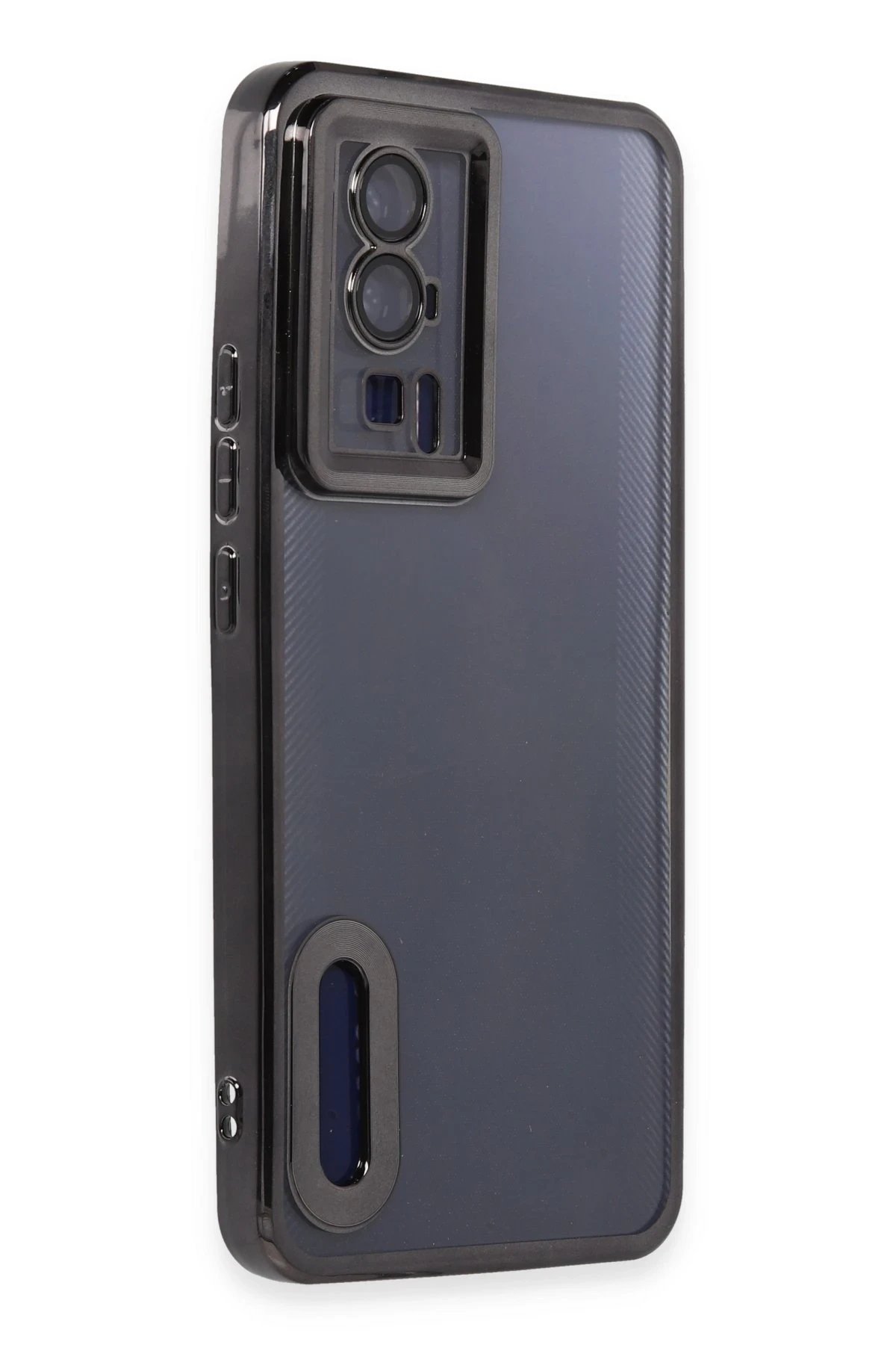 Newface Xiaomi Poco F5 Pro Kılıf Slot Silikon - Siyah