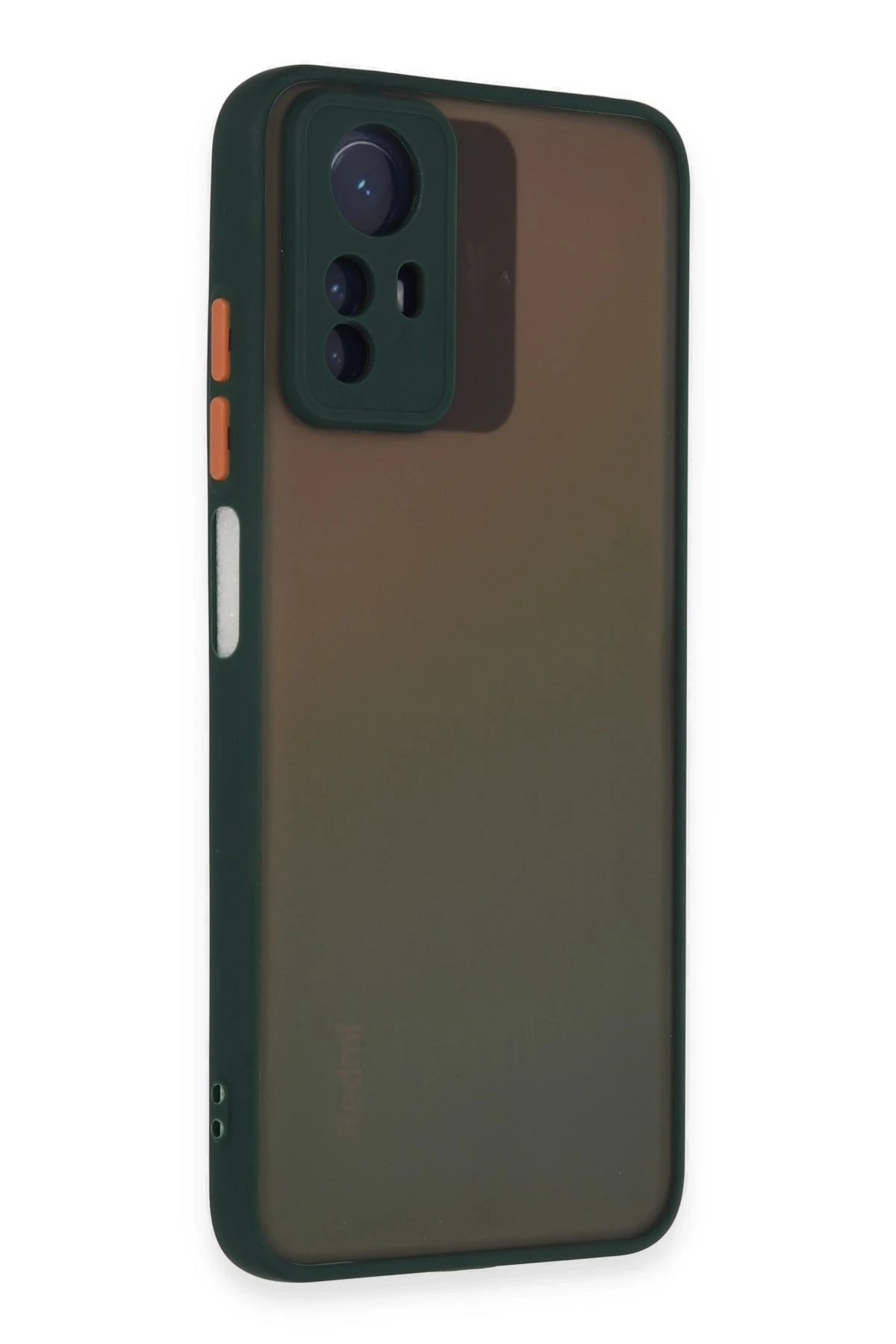 Newface Xiaomi Redmi Note 12S Kılıf Montreal Silikon Kapak - Yeşil