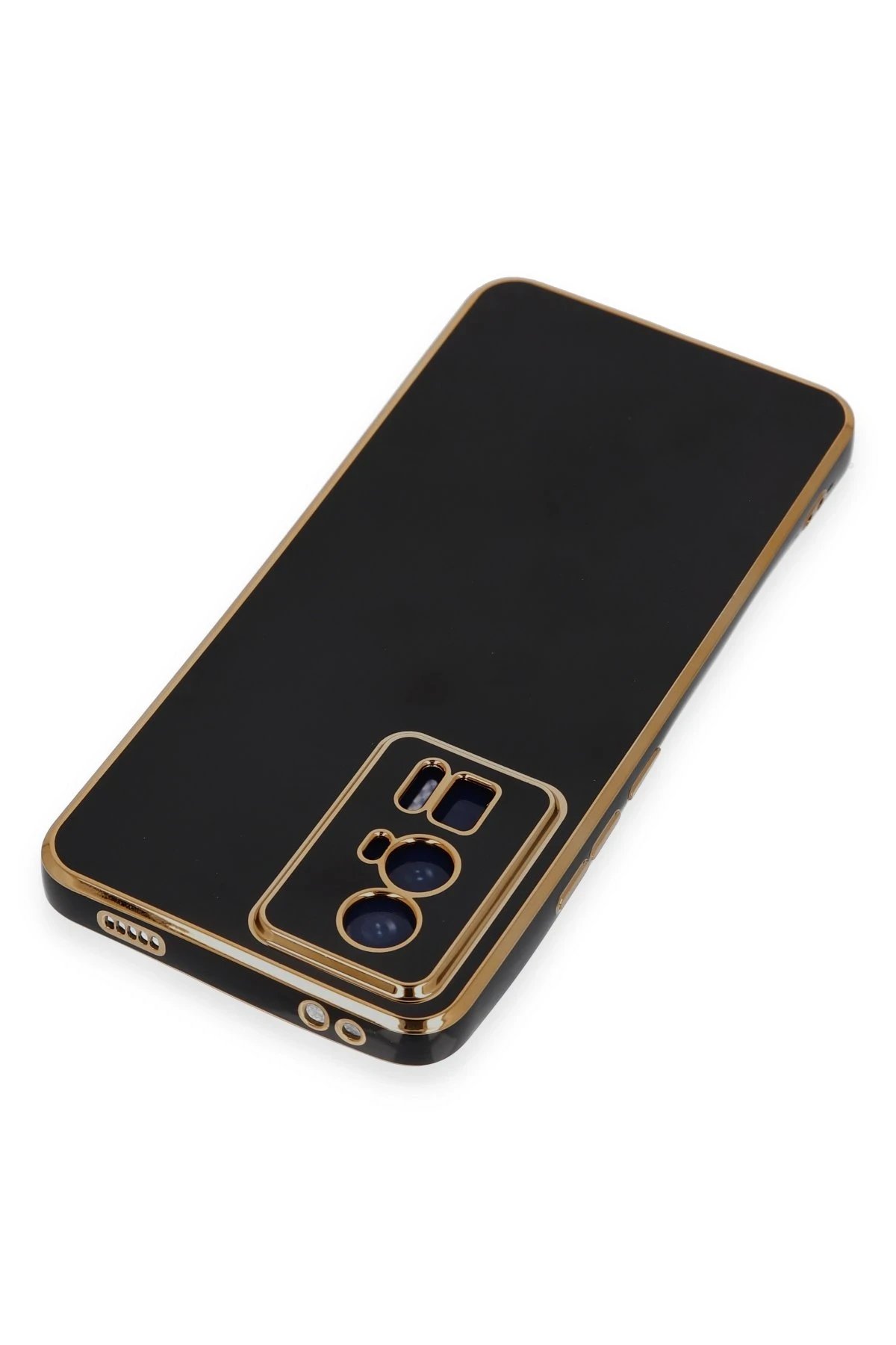 Newface Xiaomi Poco F5 Pro Kılıf Volet Silikon - Siyah