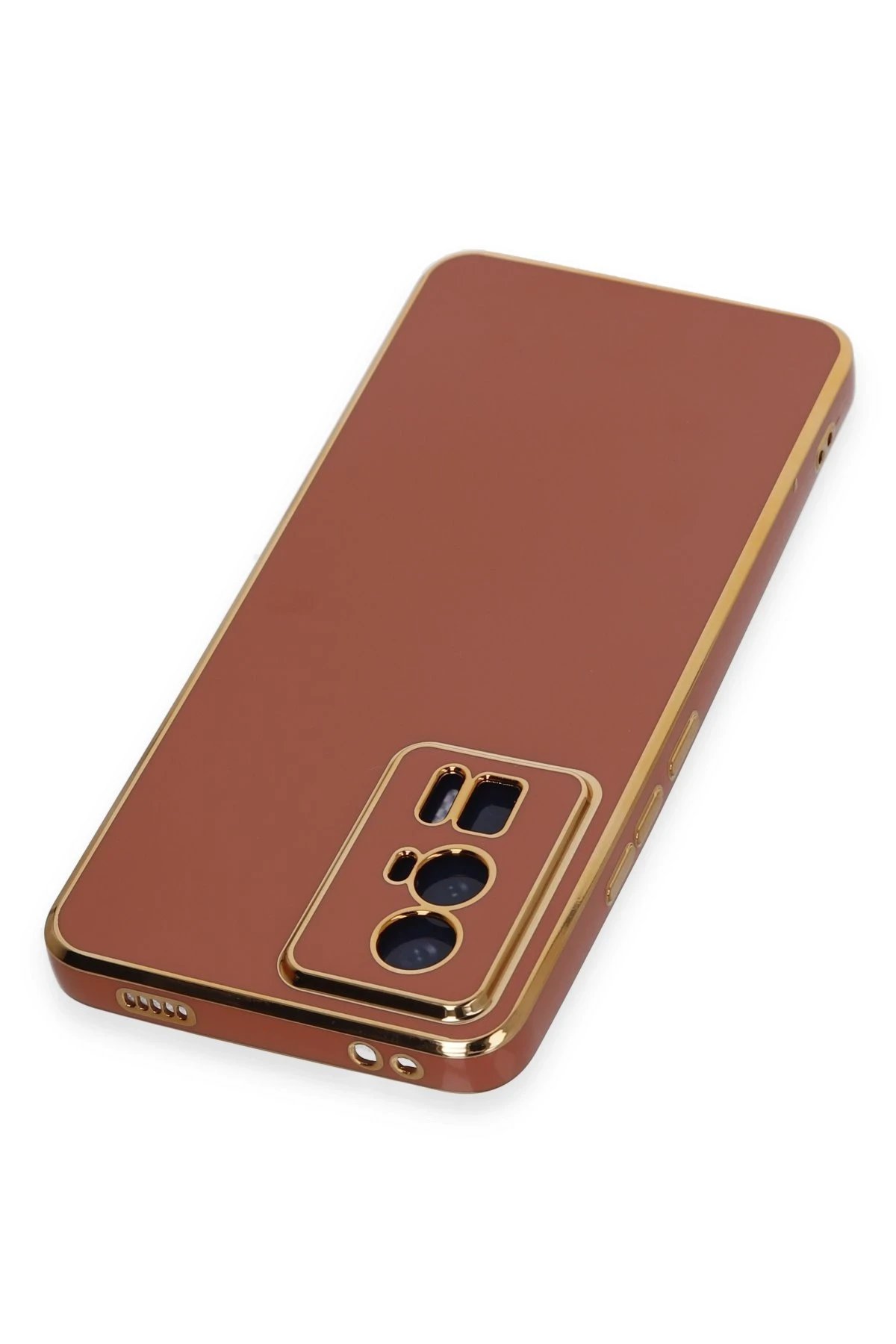 Newface Xiaomi Poco F5 Pro Kılıf Volet Silikon - Kırmızı