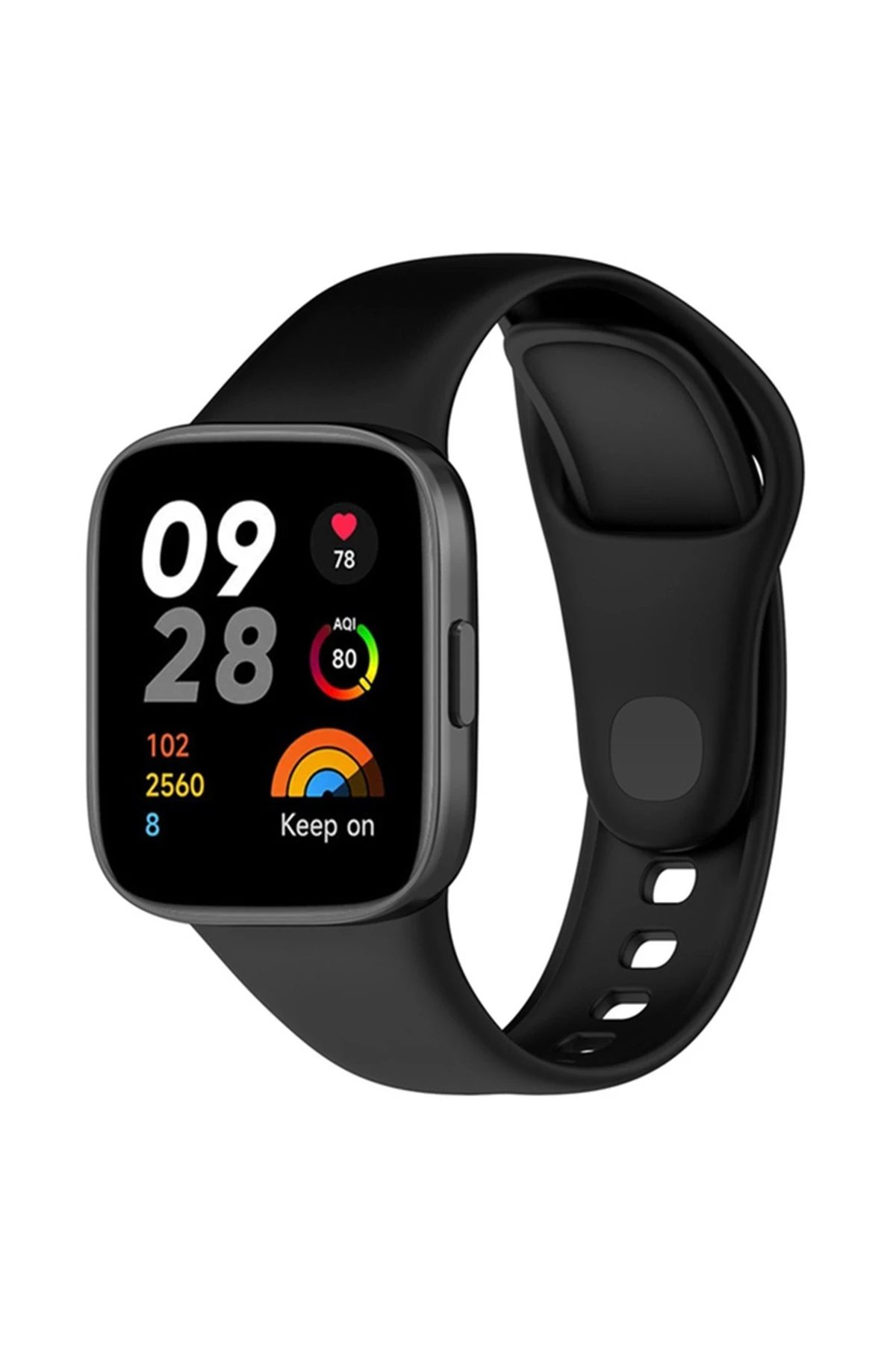 Newface Xiaomi Redmi Watch 3 Klasik Kordon - Siyah