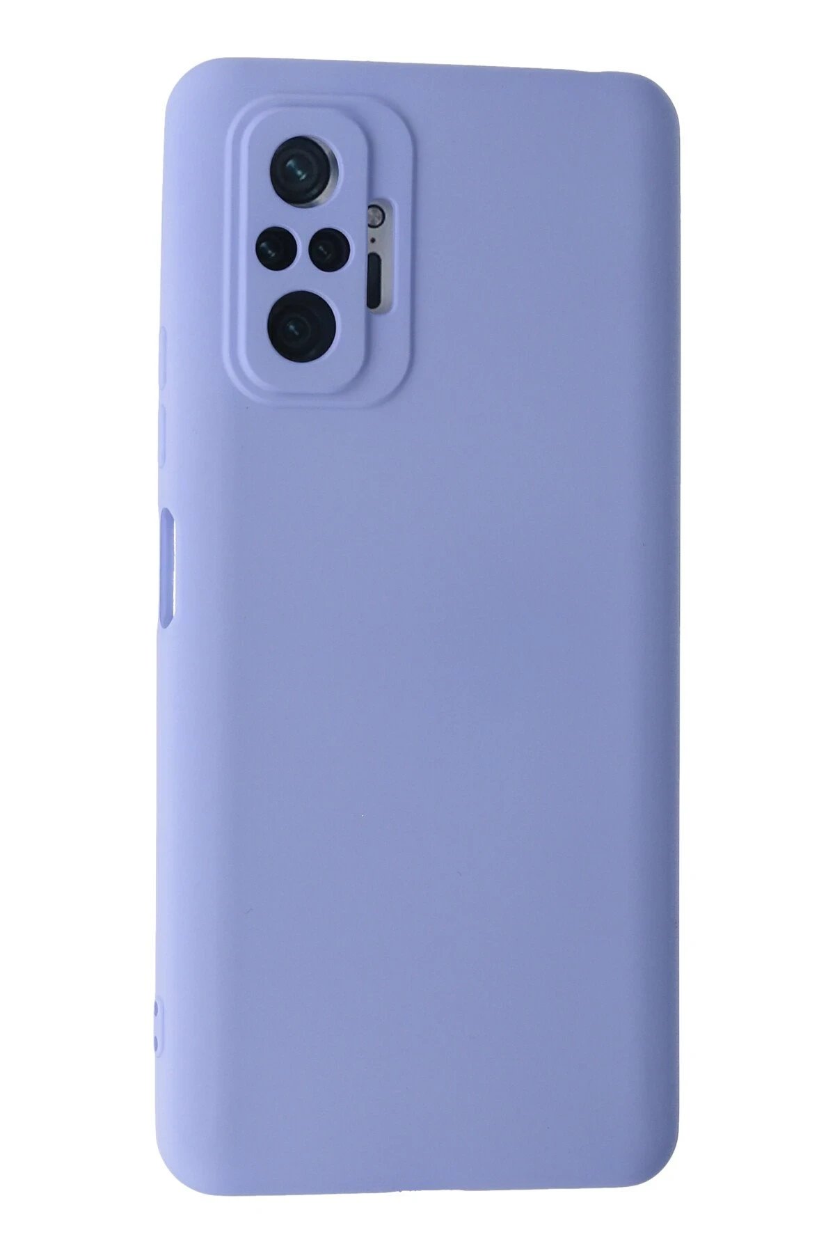 Newface Xiaomi Redmi Note 10 Pro Kılıf Nano içi Kadife Silikon - Lila