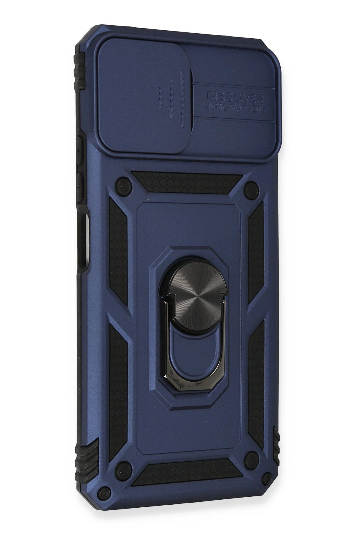 Newface Xiaomi Mİ 11 Lite Kılıf Pars Lens Yüzüklü Silikon - Lacivert