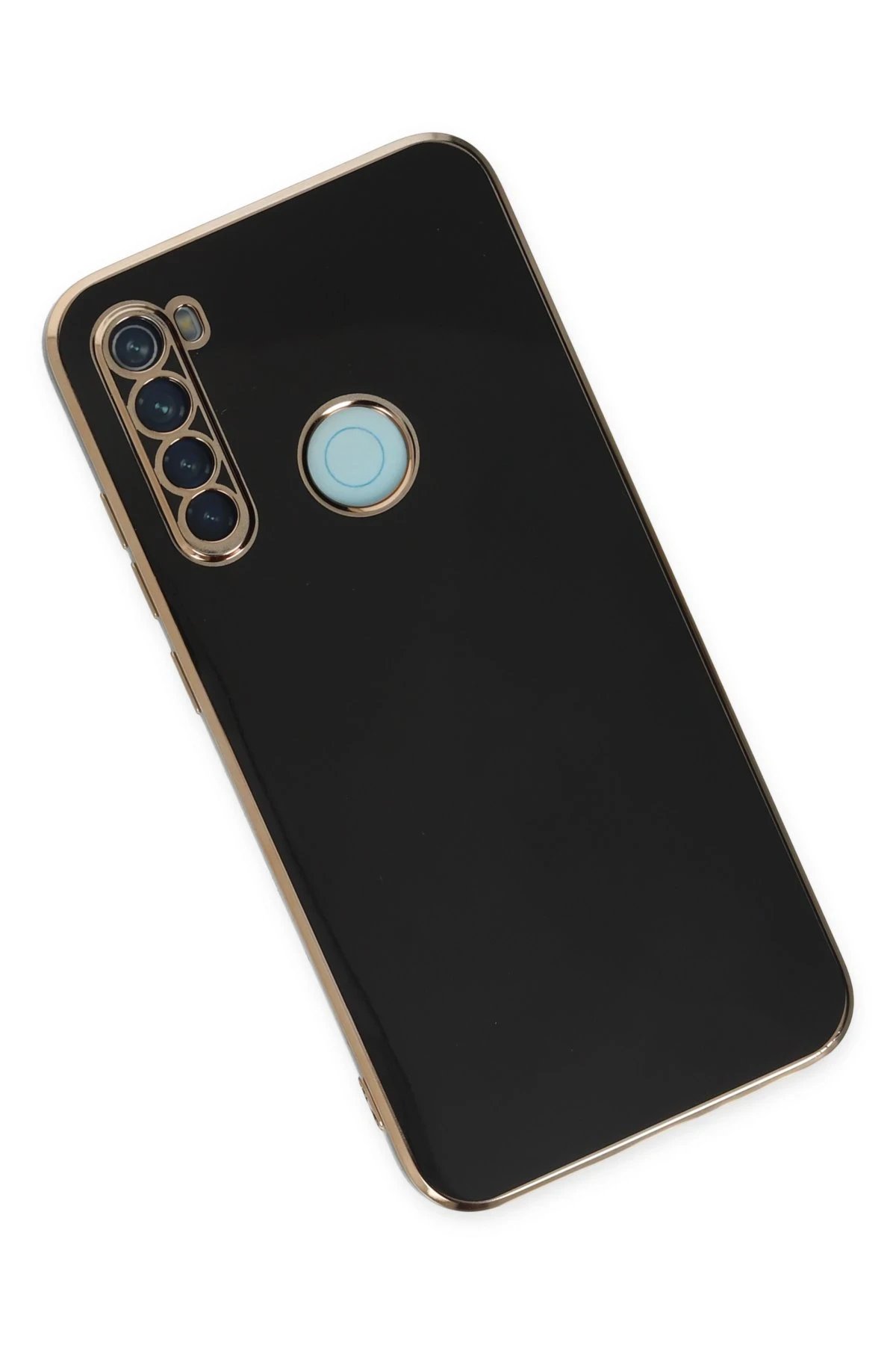 Newface Xiaomi Redmi Note 8 Kılıf Volet Silikon - Siyah