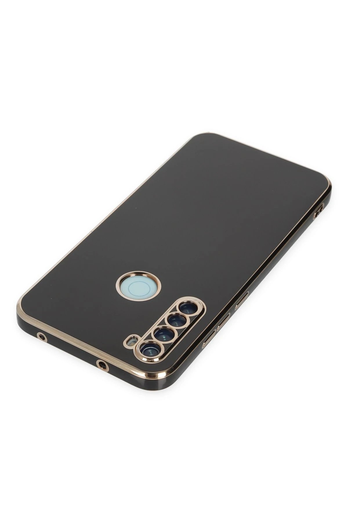 Newface Xiaomi Redmi Note 8 Kılıf Volet Silikon - Siyah