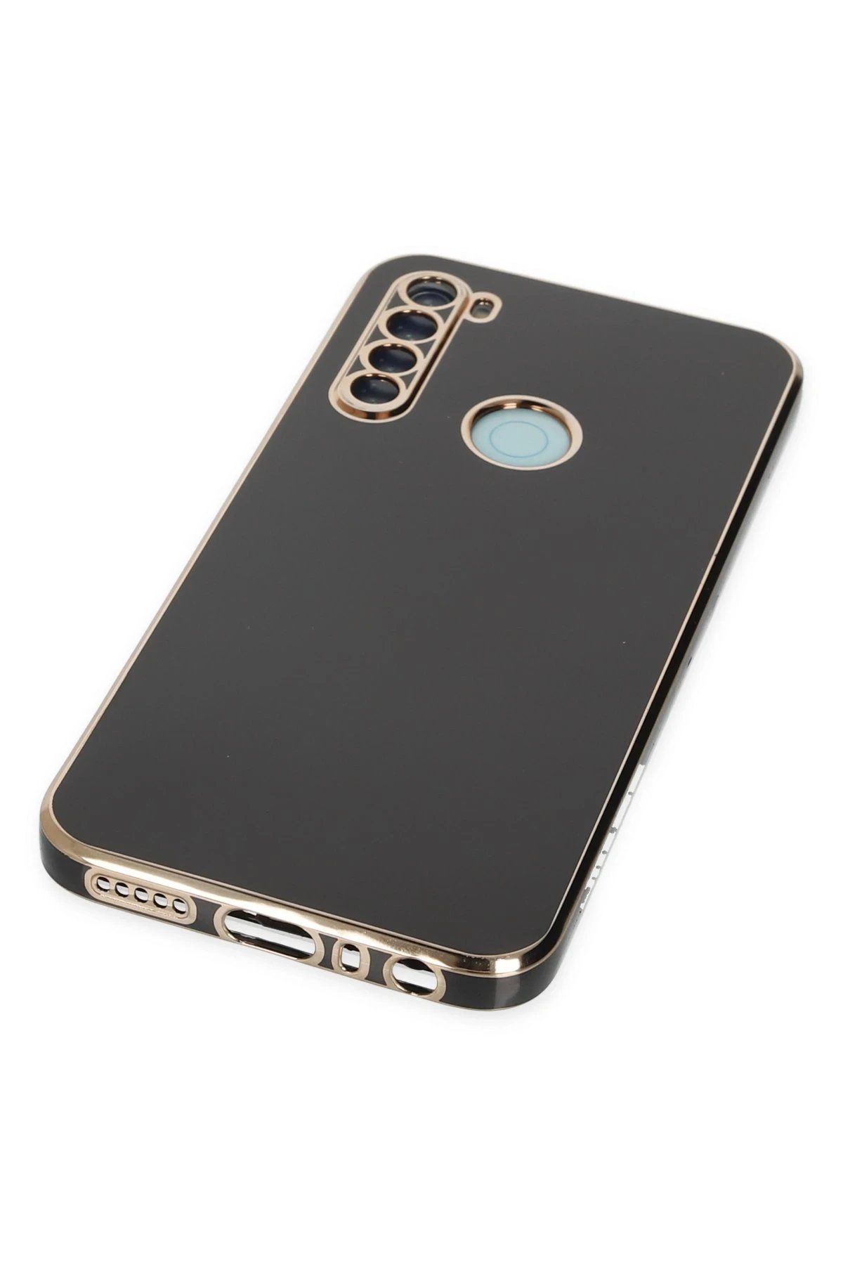 Newface Xiaomi Redmi Note 8 Kılıf Volet Silikon - Siyah