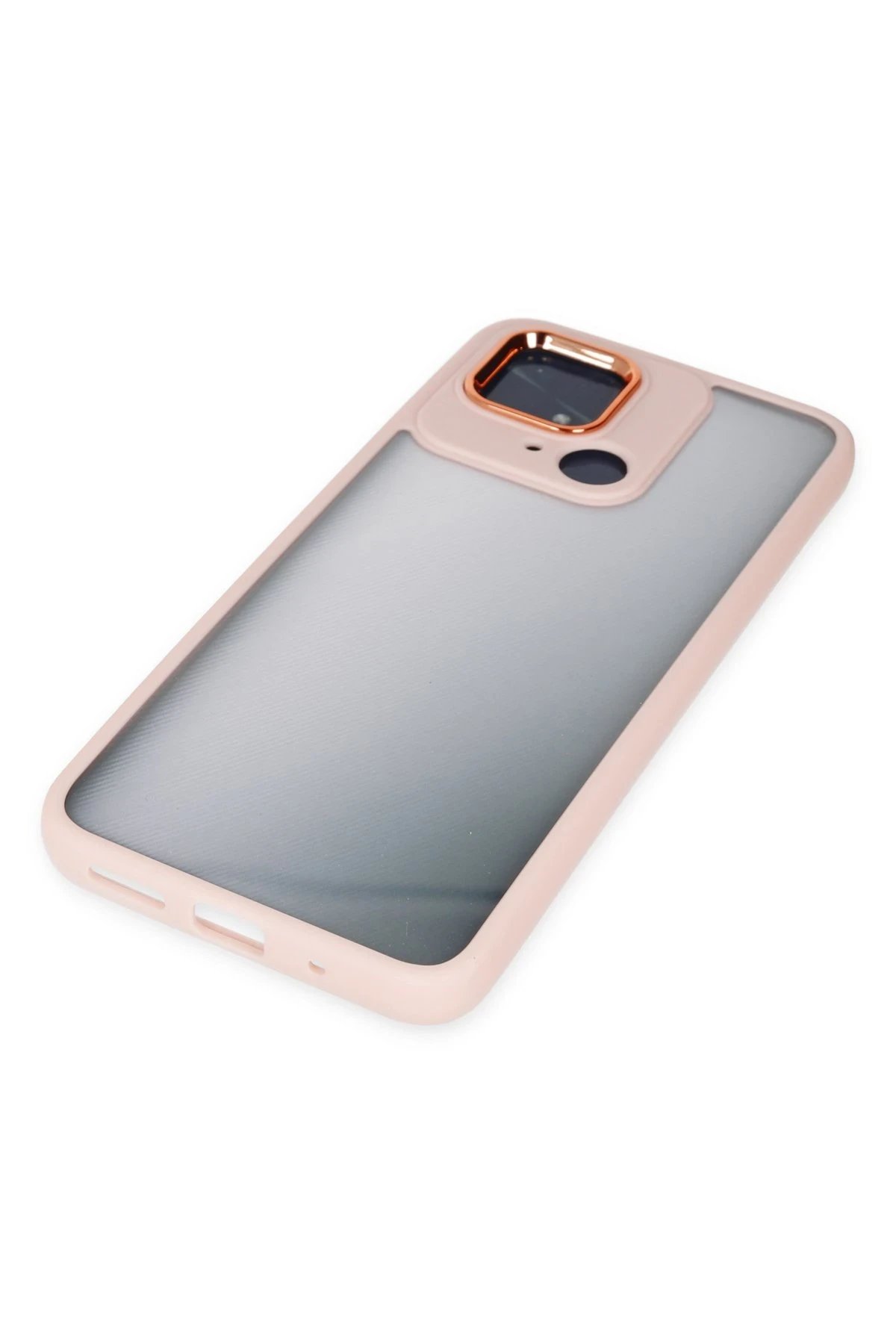 Newface Xiaomi Redmi 10C Kılıf Dora Kapak - Pudra