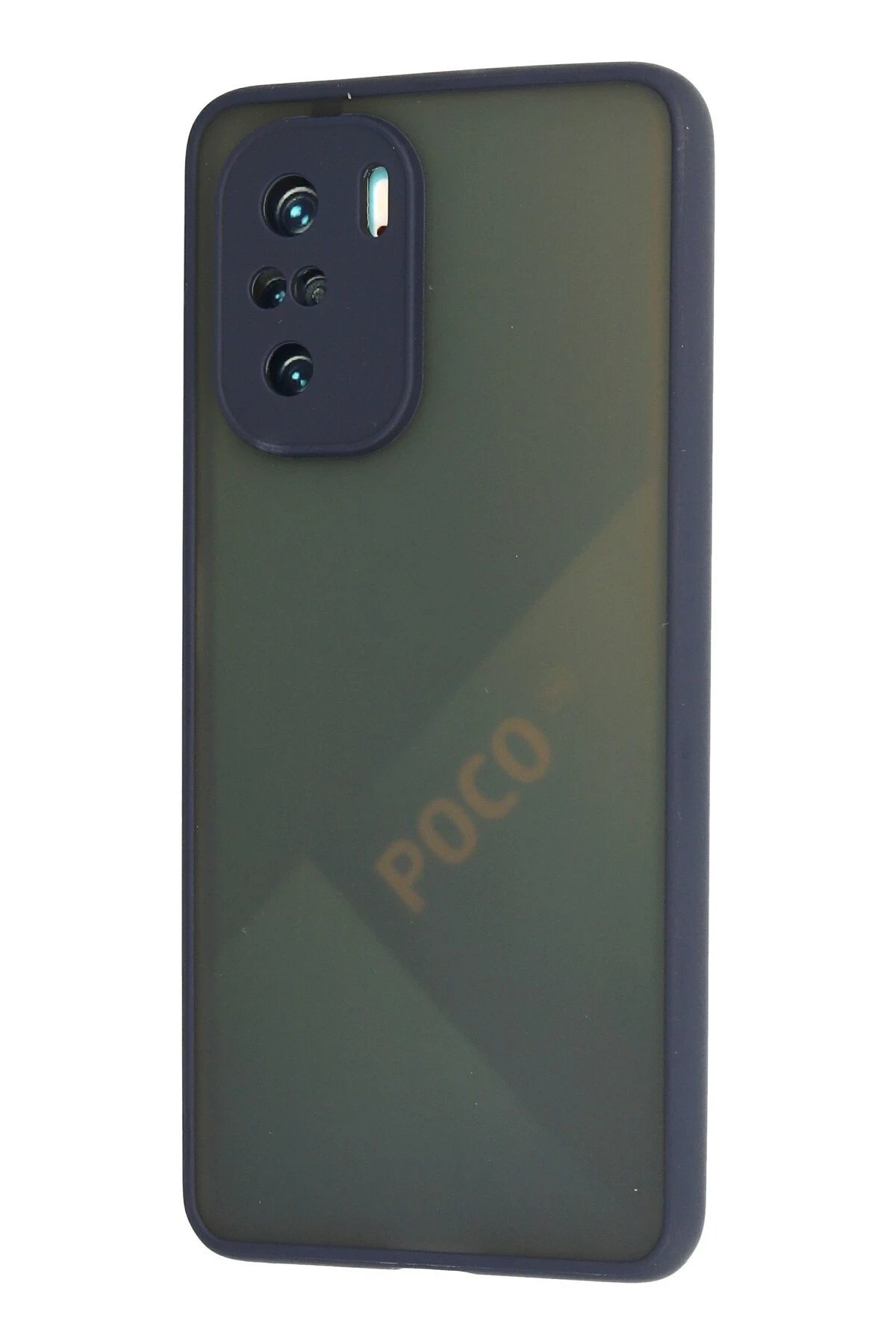 Newface Xiaomi Poco F3 Kılıf Montreal Silikon Kapak - Lacivert