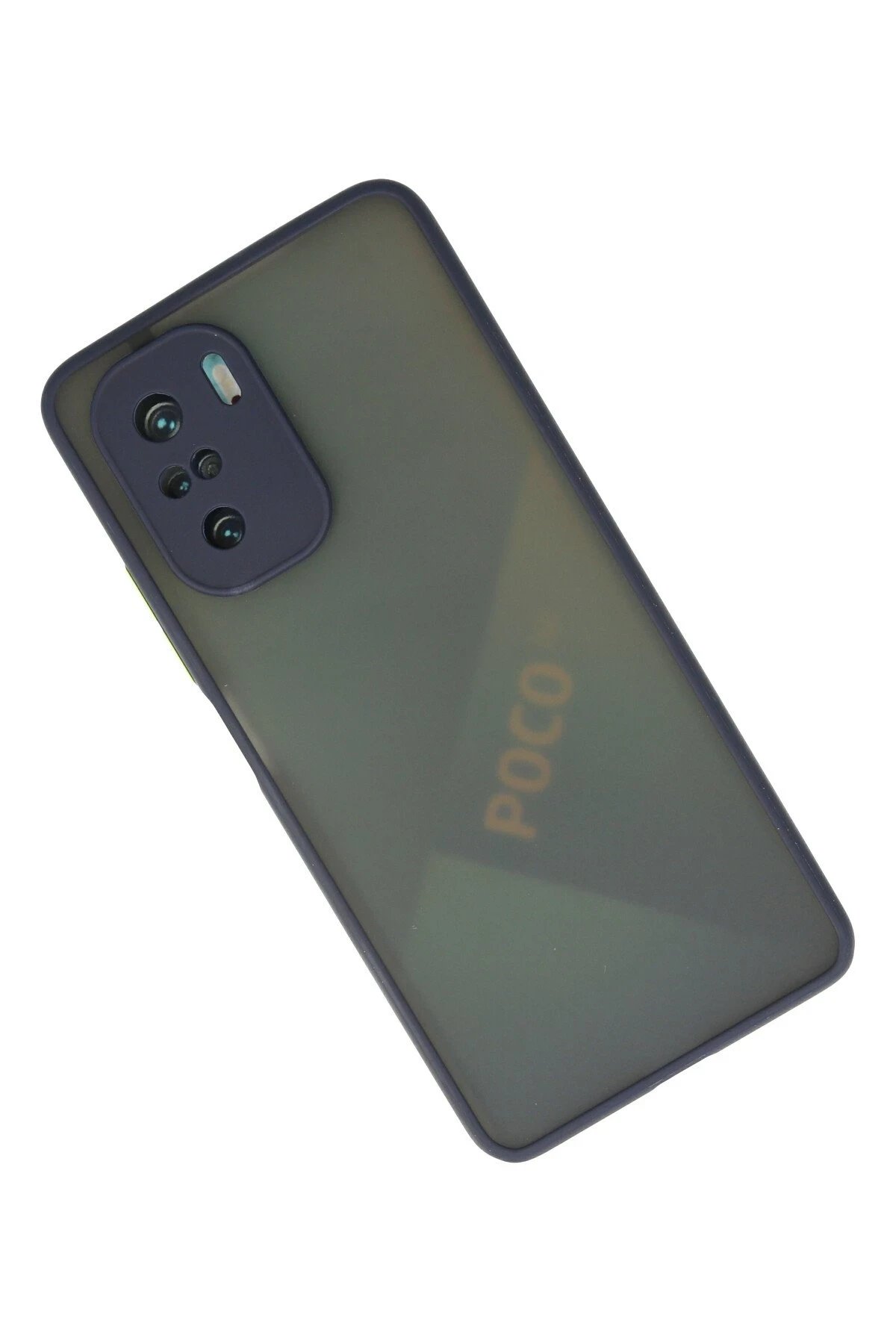 Newface Xiaomi Poco F3 Kılıf Montreal Silikon Kapak - Lacivert