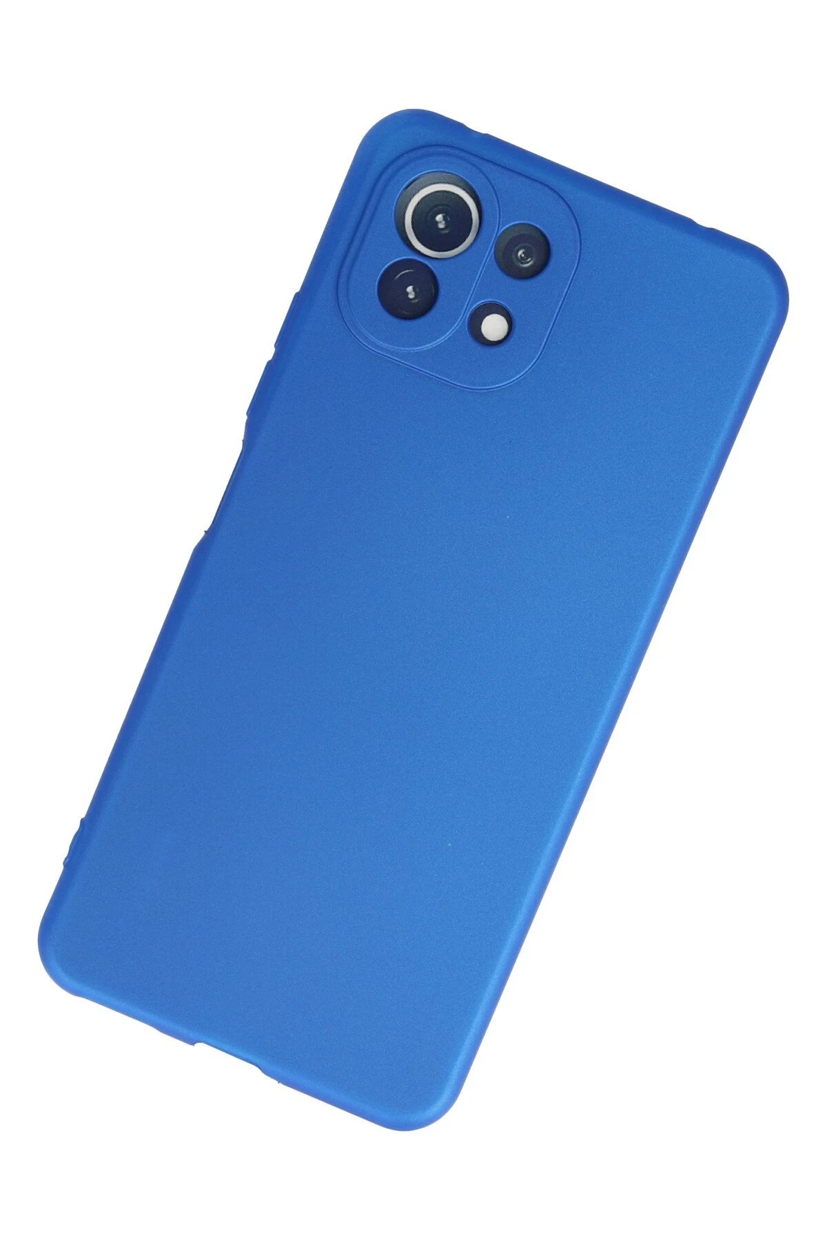 Newface Xiaomi Mİ 11 Lite Kılıf First Silikon - Mavi