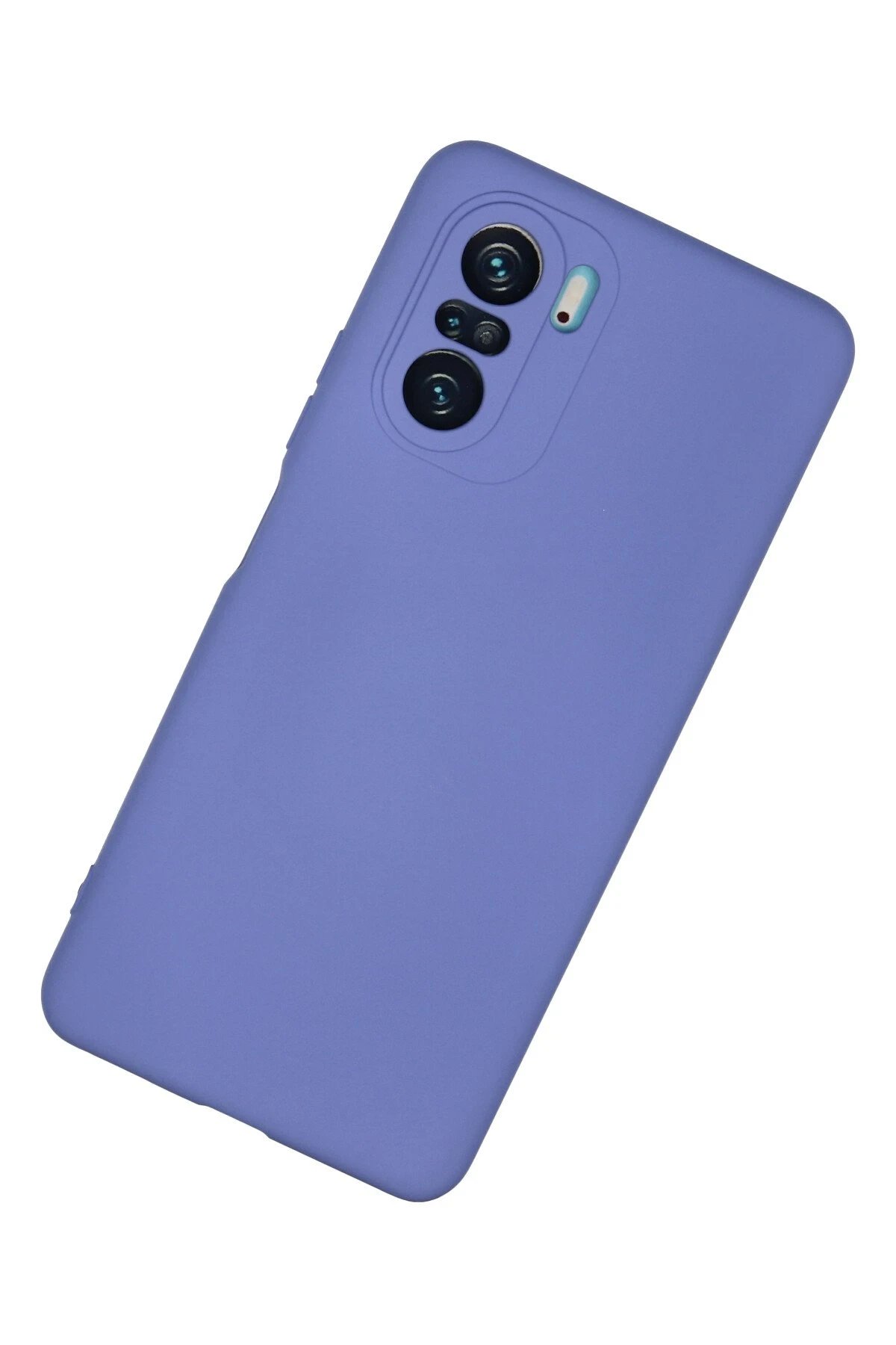 Newface Xiaomi Poco F3 Kılıf Nano içi Kadife Silikon - Lila