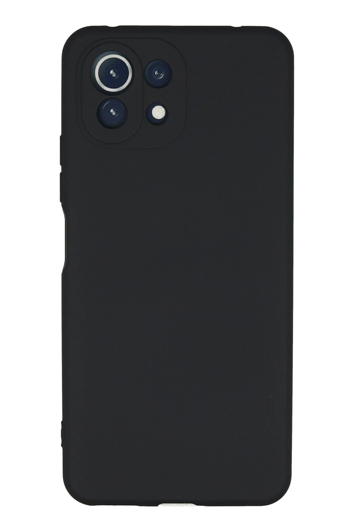 Newface Xiaomi Mİ 11 Lite Kılıf Nano içi Kadife Silikon - Lacivert