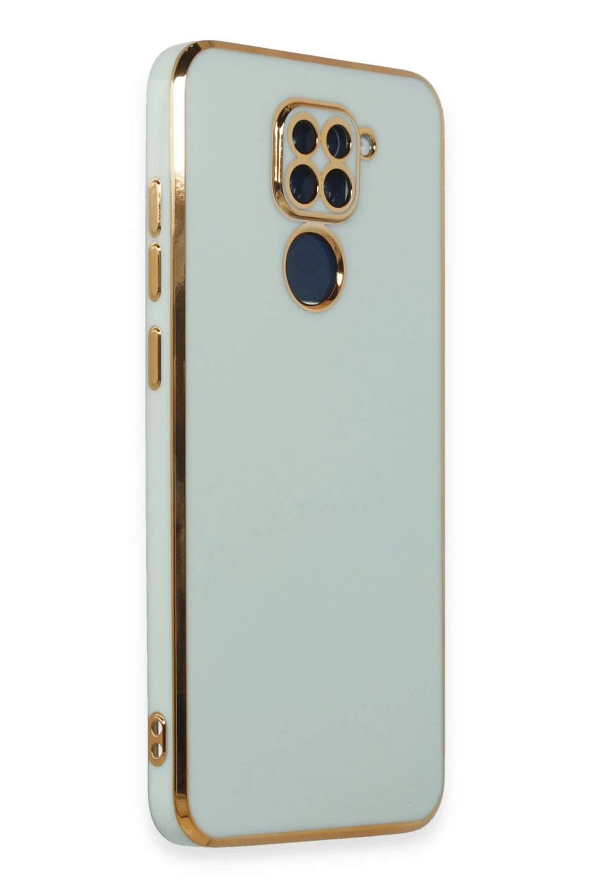 Newface Xiaomi Redmi Note 9 Kılıf Volet Silikon - Açık Yeşil