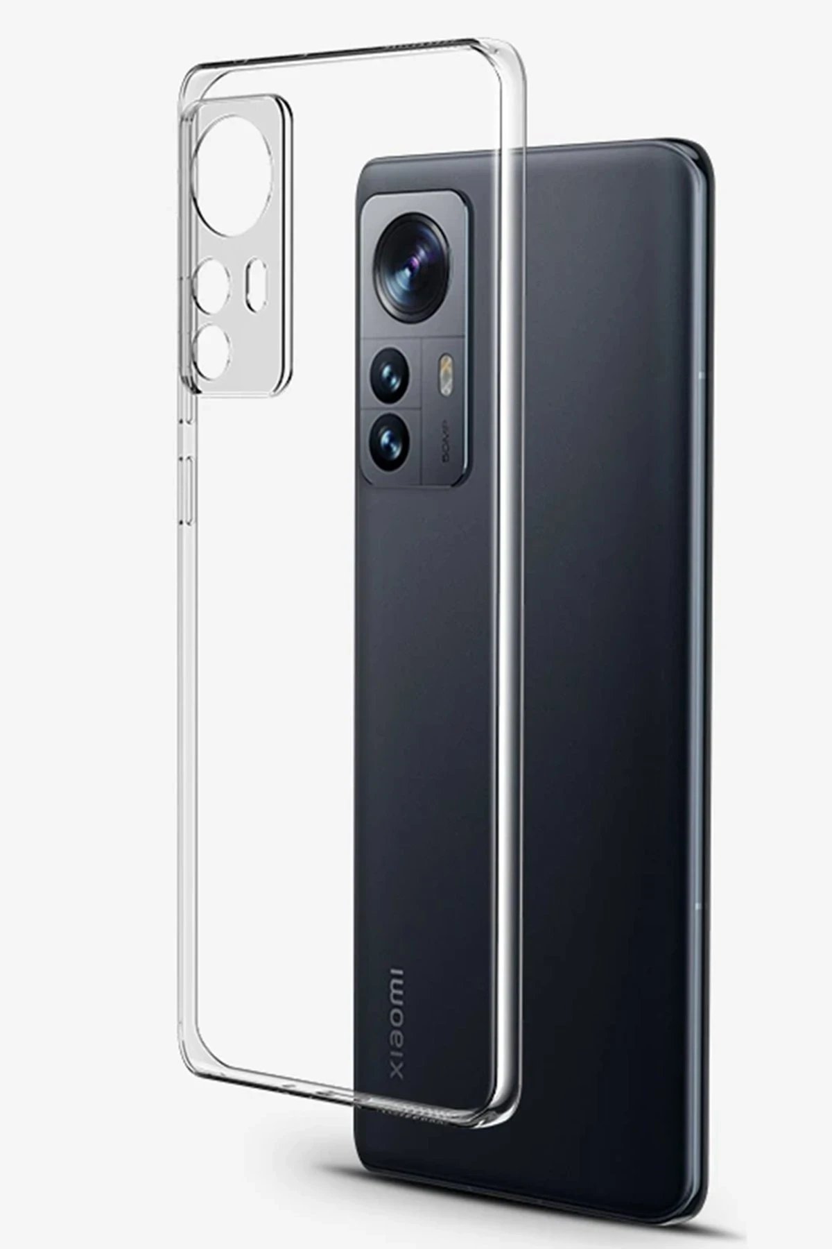 Newface Xiaomi Mi 12 Lite Kılıf Lüx Şeffaf Silikon