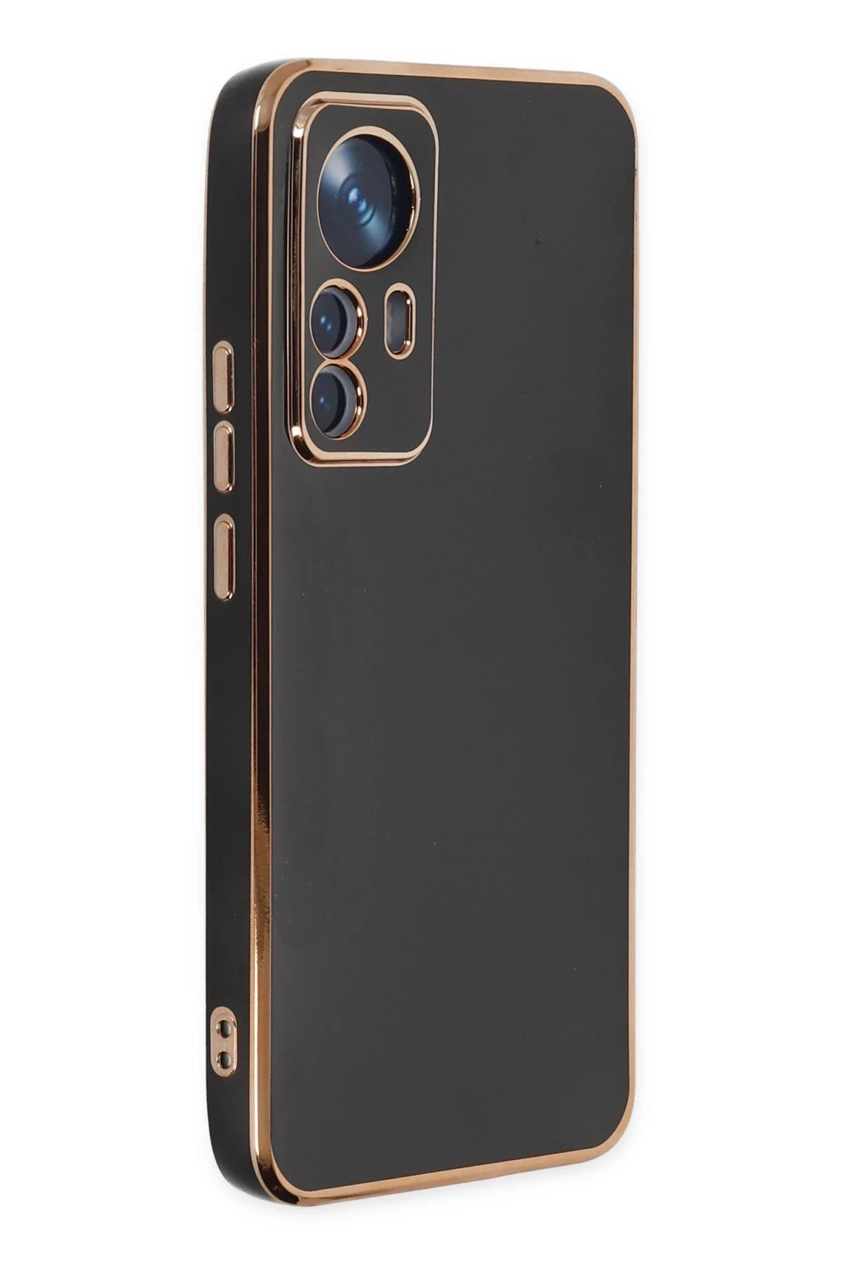 Newface Xiaomi Mi 12T Pro Kılıf Volet Silikon - Siyah