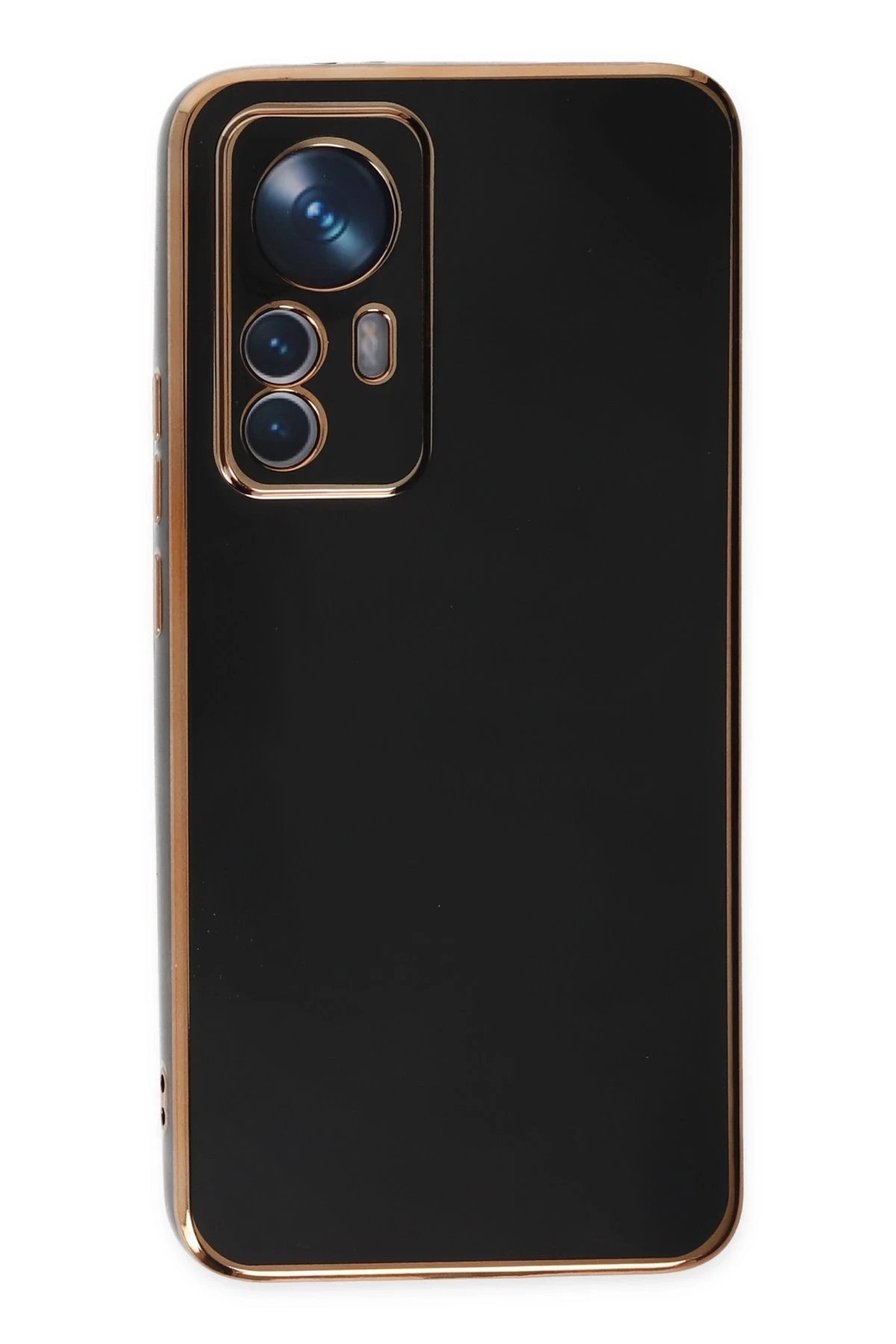 Newface Xiaomi Mi 12T Pro Kılıf Volet Silikon - Siyah