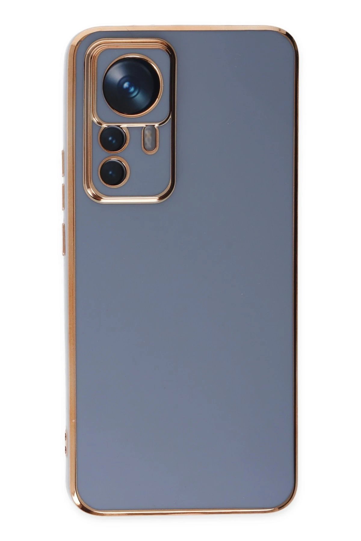 Newface Xiaomi Mi 12T Pro Kılıf Volet Silikon - Mavi