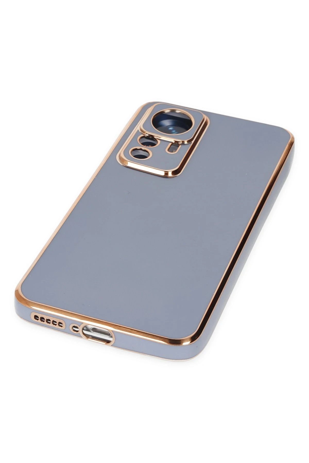 Newface Xiaomi Mi 12T Pro Kılıf Volet Silikon - Mavi