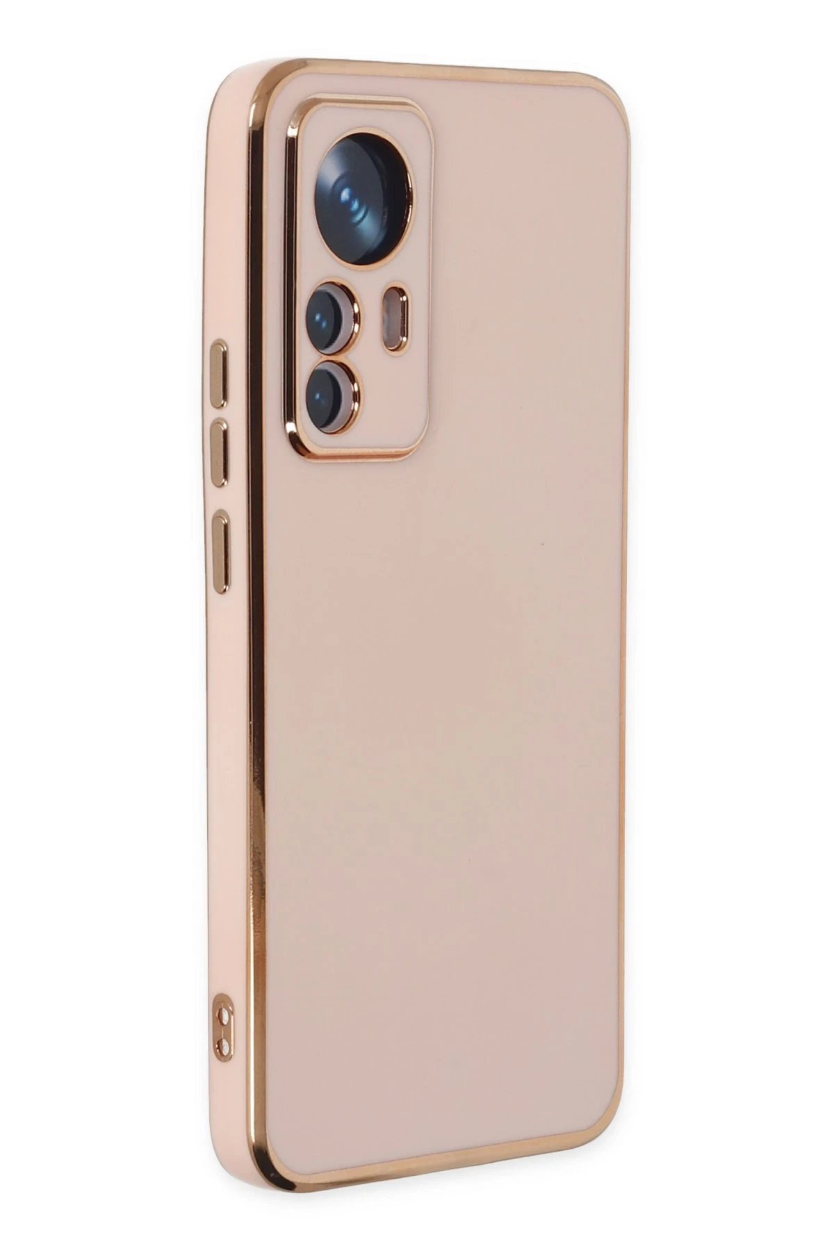 Newface Xiaomi Mi 12T Pro Kılıf Volet Silikon - Pembe