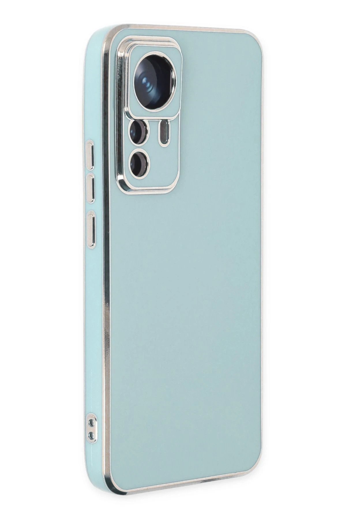 Newface Xiaomi Mi 12T Pro Kılıf Volet Silikon - Açık Yeşil