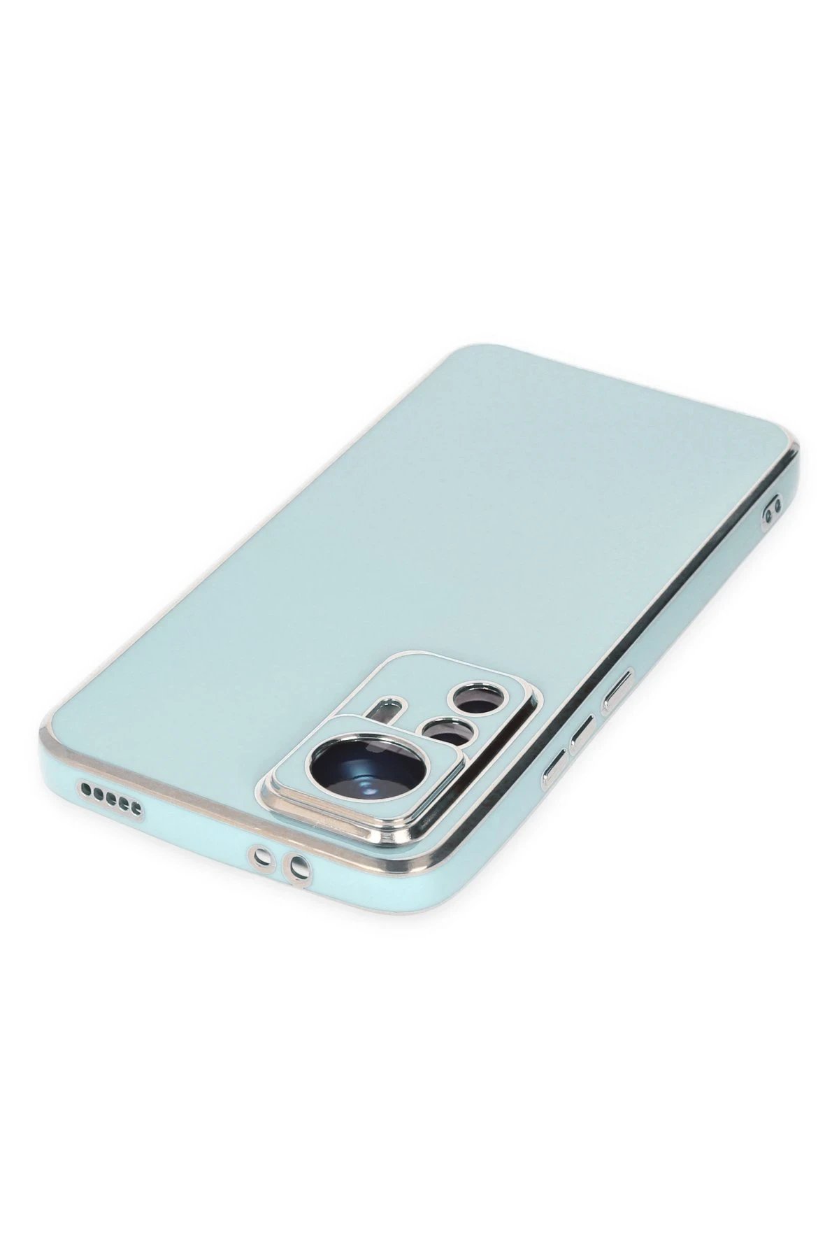 Newface Xiaomi Mi 12T Pro Kılıf Volet Silikon - Açık Yeşil