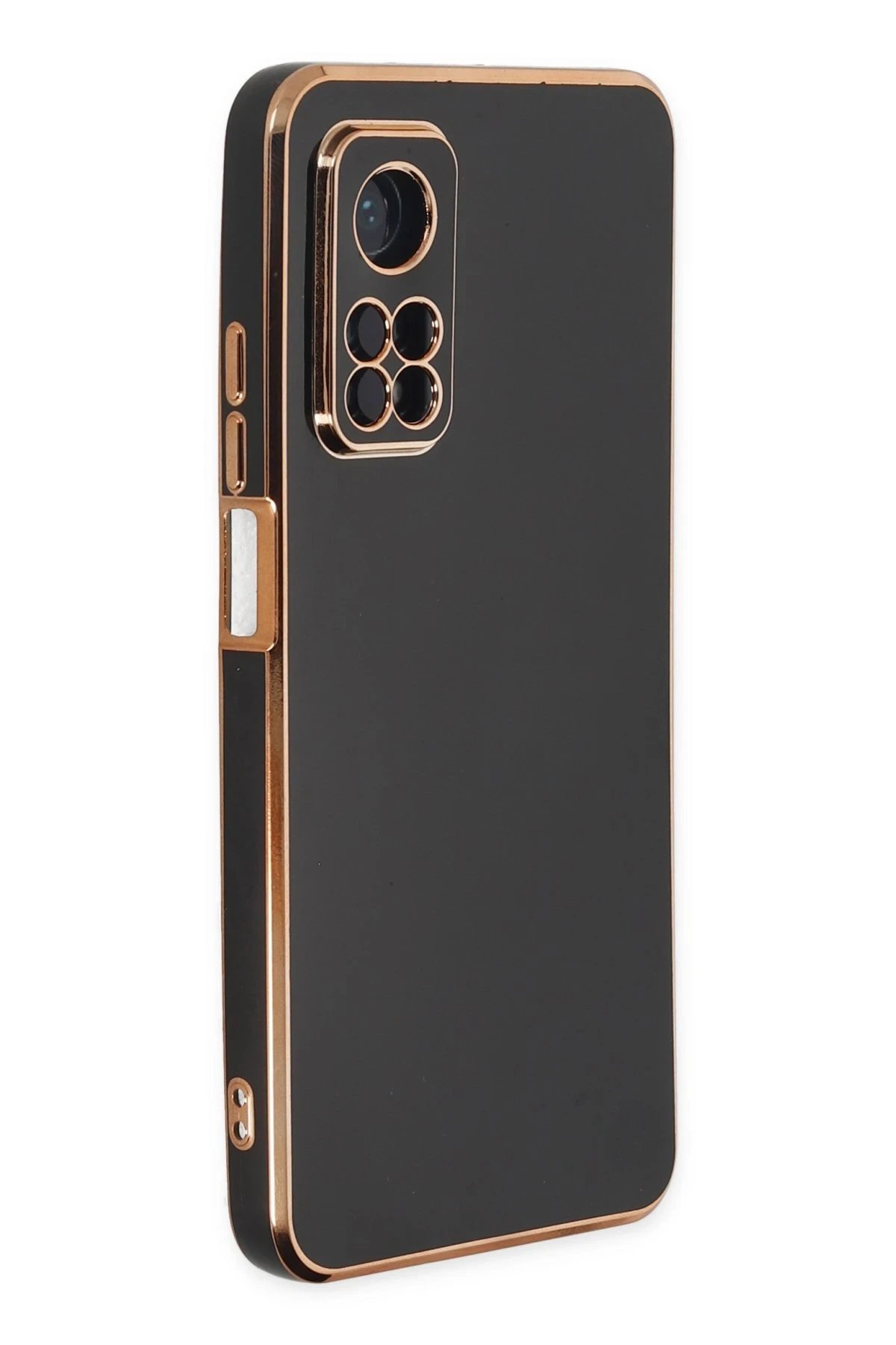 Newface Xiaomi Mi 10T Kılıf Volet Silikon - Siyah