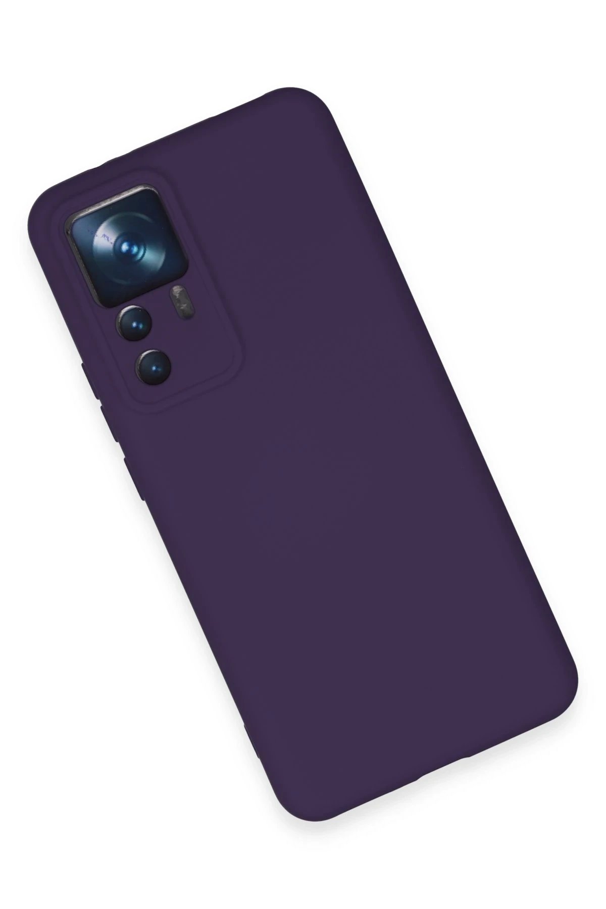 Newface Xiaomi Mi 12T Pro Kılıf Nano içi Kadife Silikon - Mor