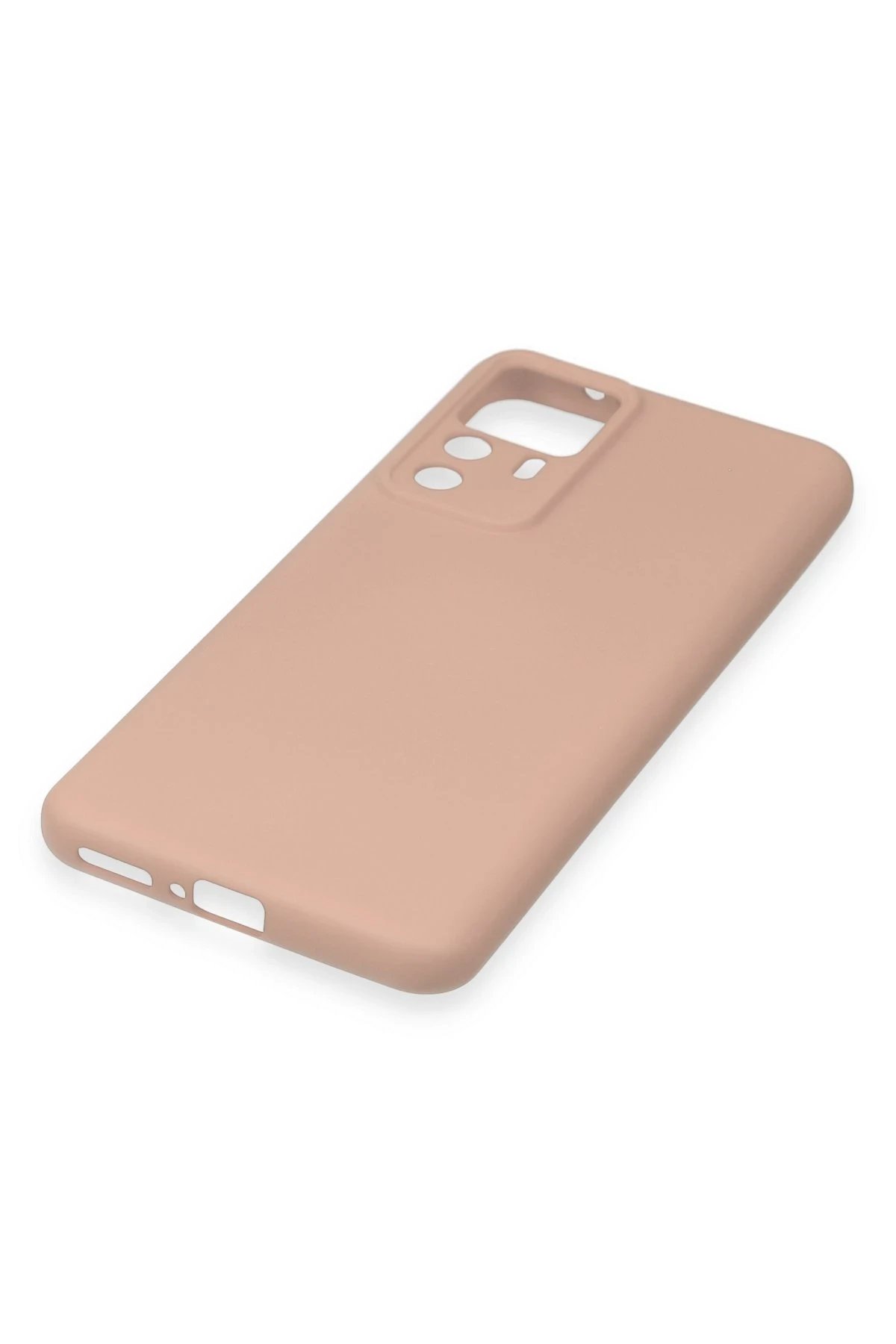 Newface Xiaomi Mi 12T Pro Kılıf Nano içi Kadife Silikon - Pudra