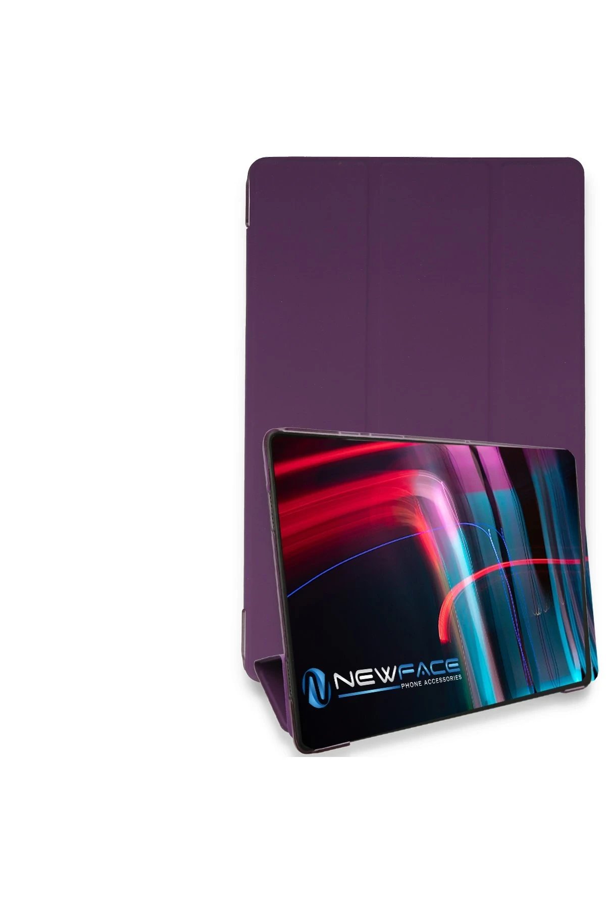 Newface Xiaomi Redmi Pad Kılıf Tablet Smart Kılıf - Mor