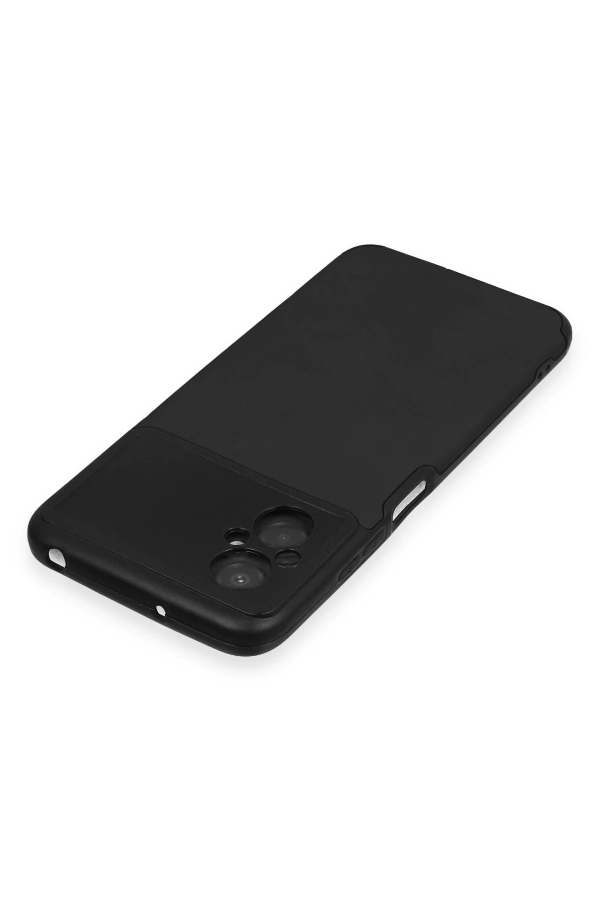 Newface Xiaomi Poco M5 Kılıf Loop Deri Silikon - Siyah