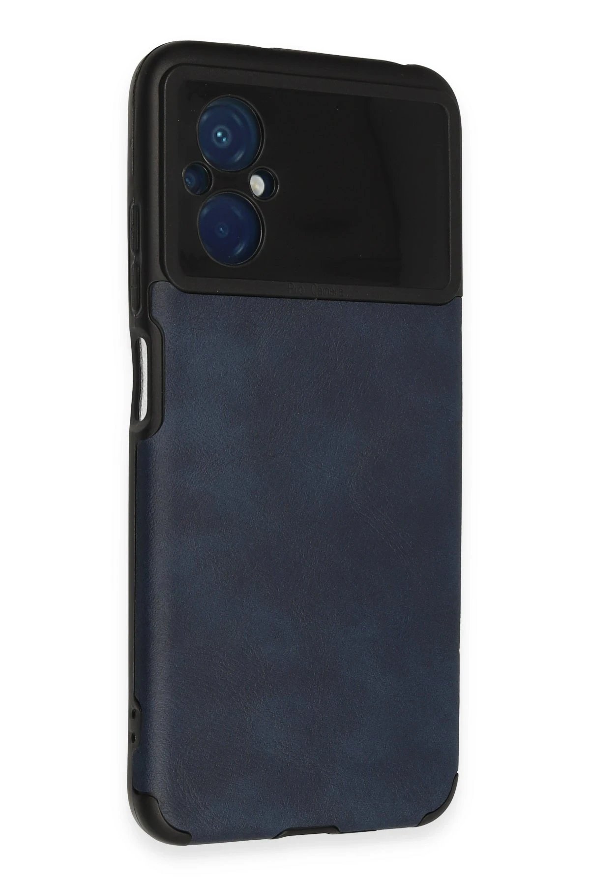 Newface Xiaomi Poco M5 Kılıf Loop Deri Silikon - Lacivert