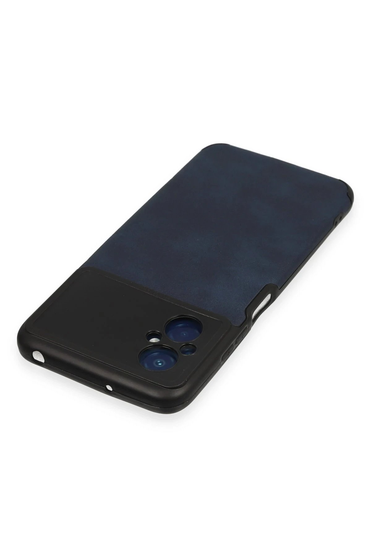 Newface Xiaomi Poco M5 Kılıf Loop Deri Silikon - Lacivert