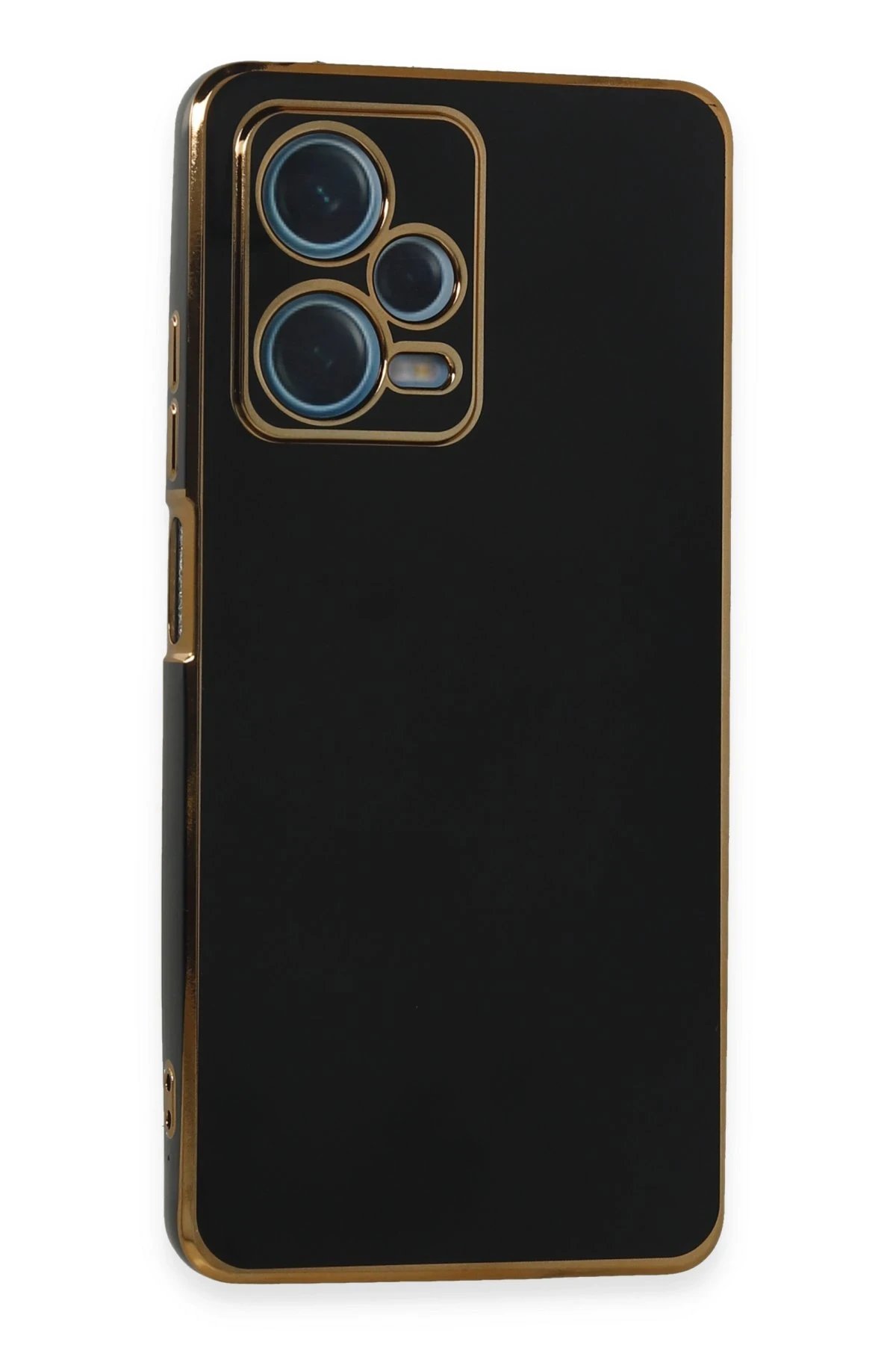 Newface Xiaomi Redmi Note 12 Pro Plus Kılıf Volet Silikon - Siyah