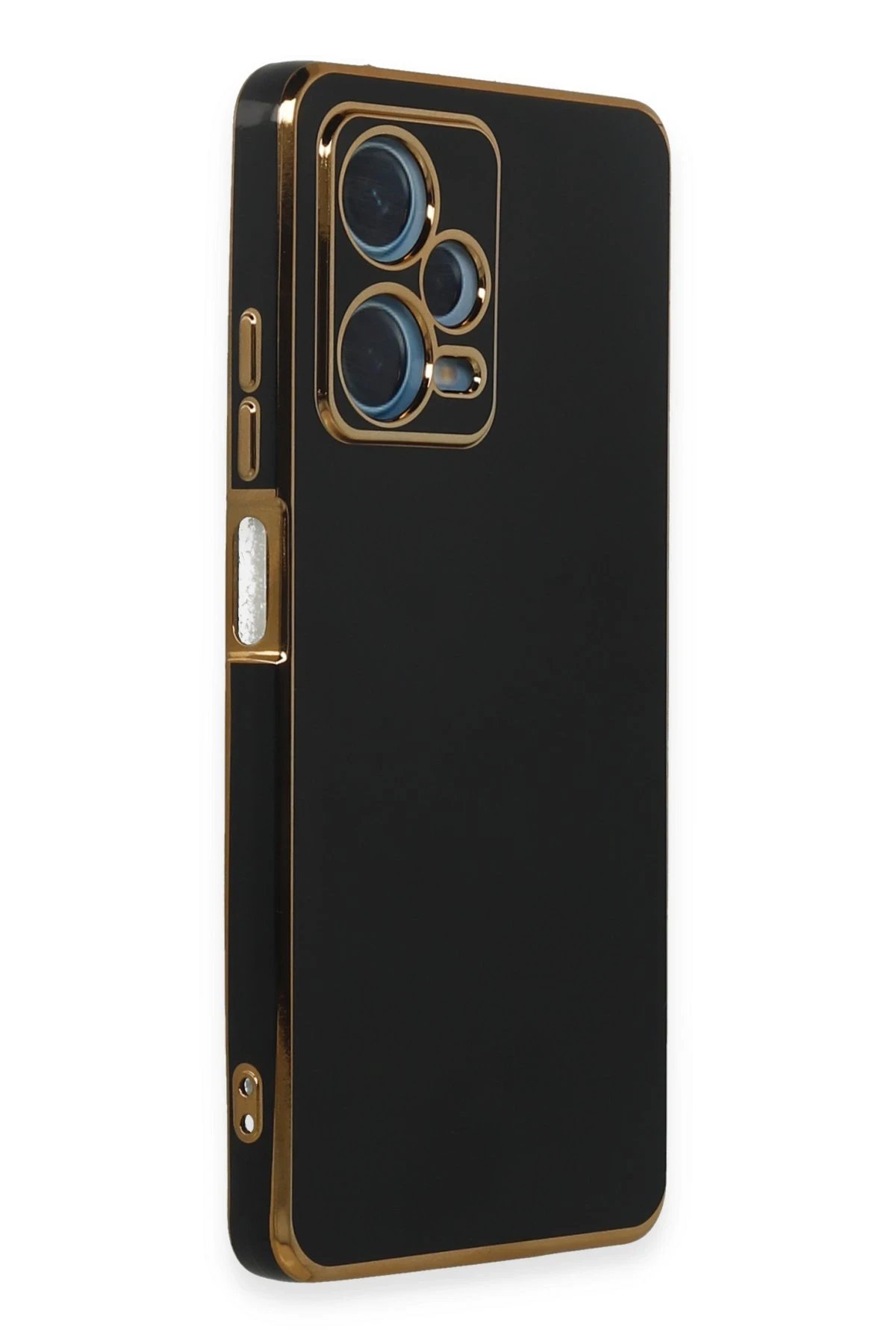 Newface Xiaomi Redmi Note 12 Pro Plus Kılıf Volet Silikon - Siyah