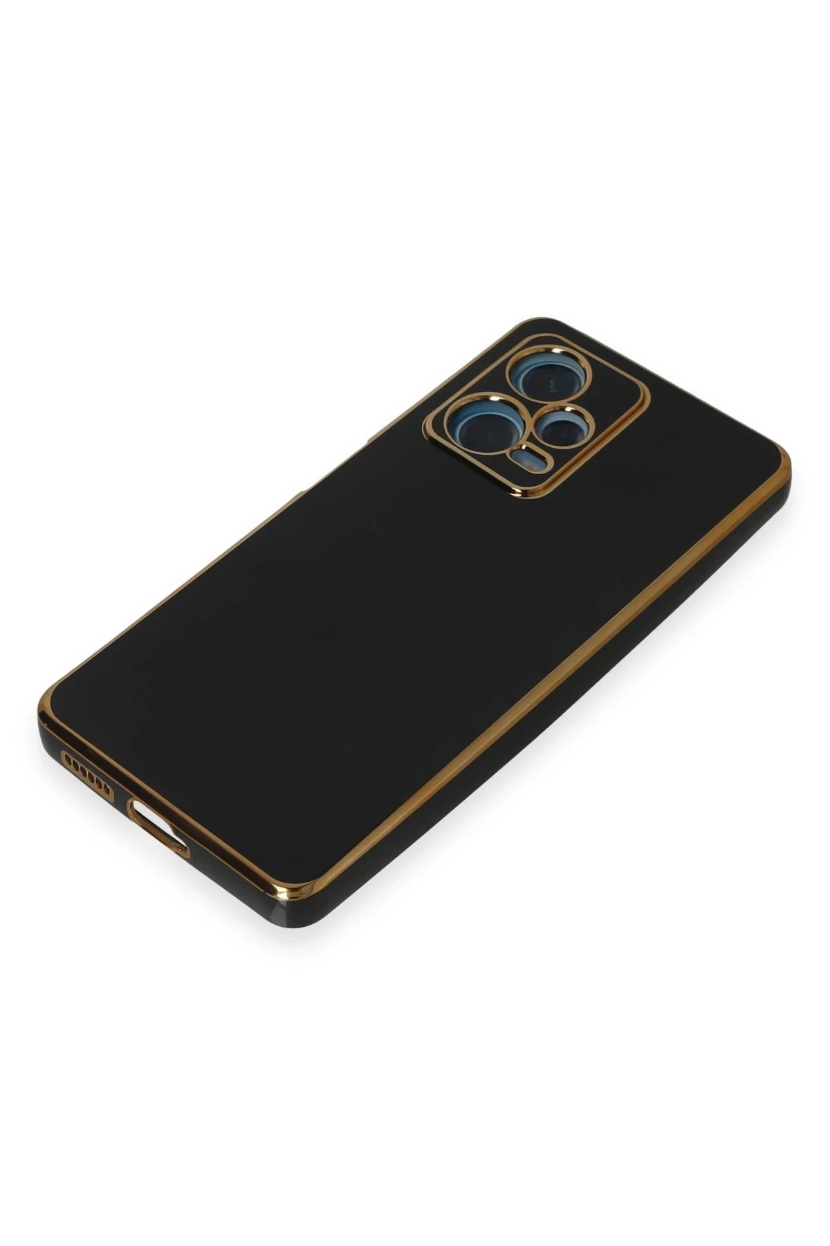 Newface Xiaomi Redmi Note 12 Pro Plus Kılıf Volet Silikon - Siyah