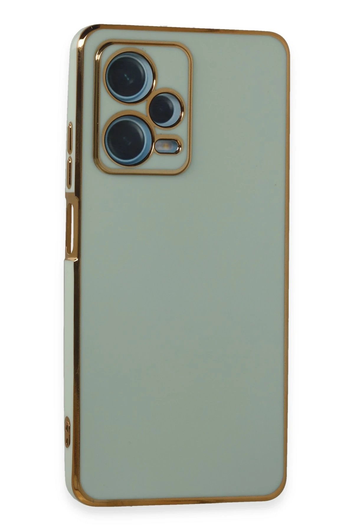 Newface Xiaomi Redmi Note 12 Pro Plus Kılıf Volet Silikon - Açık Yeşil